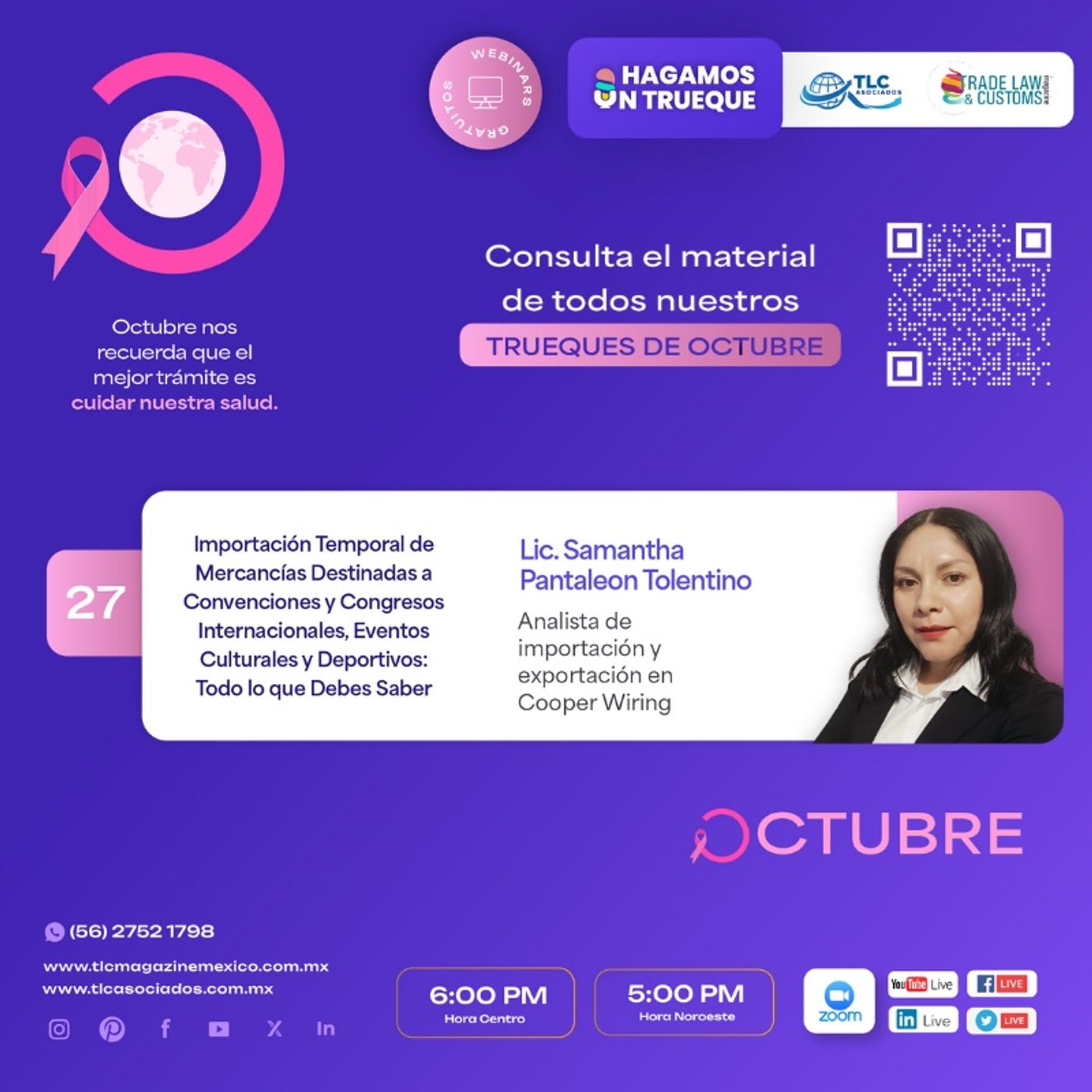 633 - Importación Temporal de Mercancías Destinadas a Convenciones y Congresos Internacionales, Eventos Culturales y Deportivos: Todo lo que