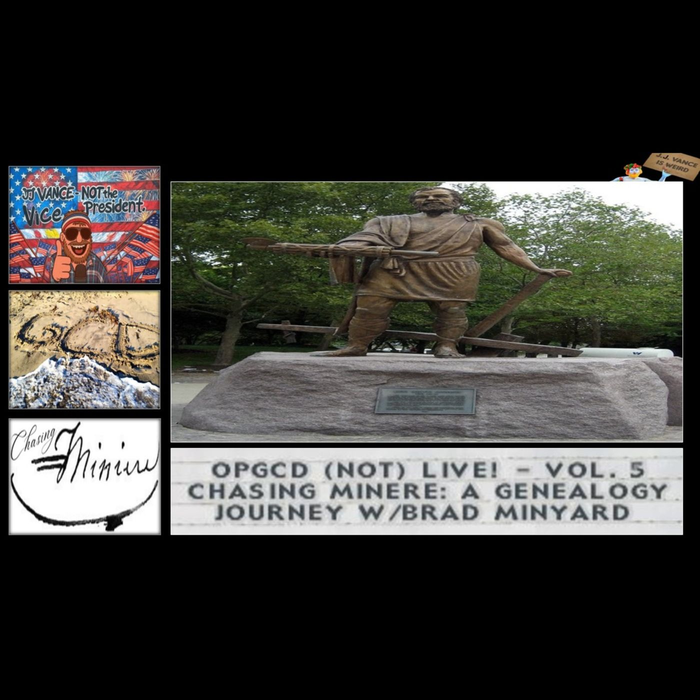 OpGCD (NOT) Live! - Chasing Miniere: A Society of the Cincy Genealogy Tale - Vol. 5 - w/Brad Minyard