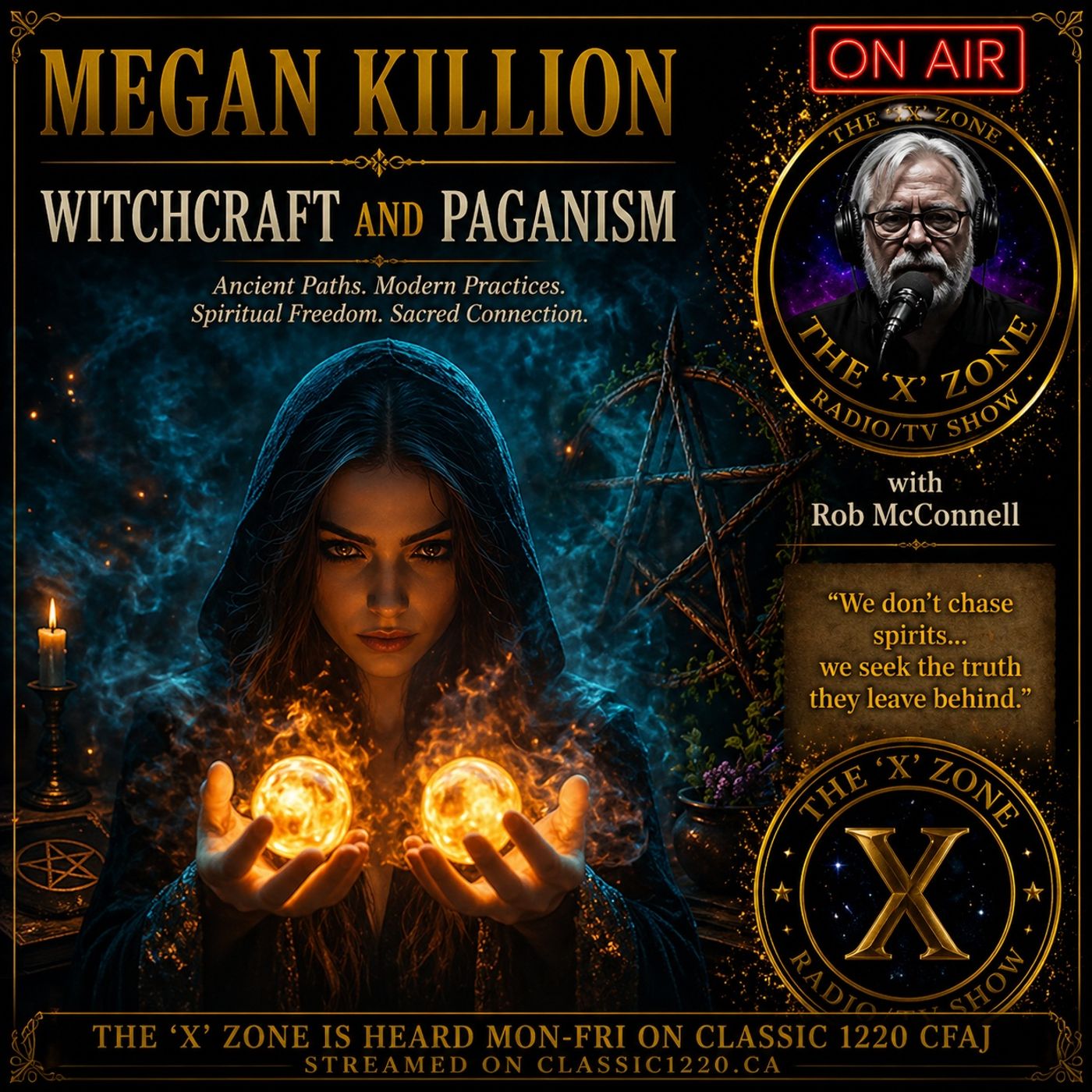 Rob McConnell Interviews - MEGAN KILLION - Witchcraft and Paganism