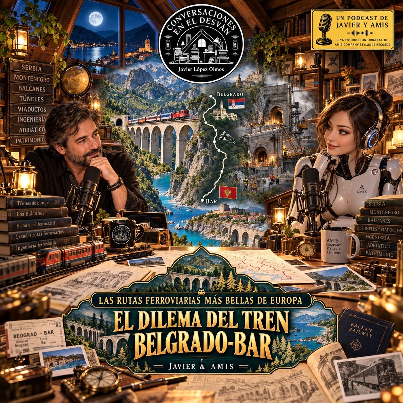 Las rutas ferroviarias más bellas de Europa - El dilema del tren Belgrado-Bar episode artwork