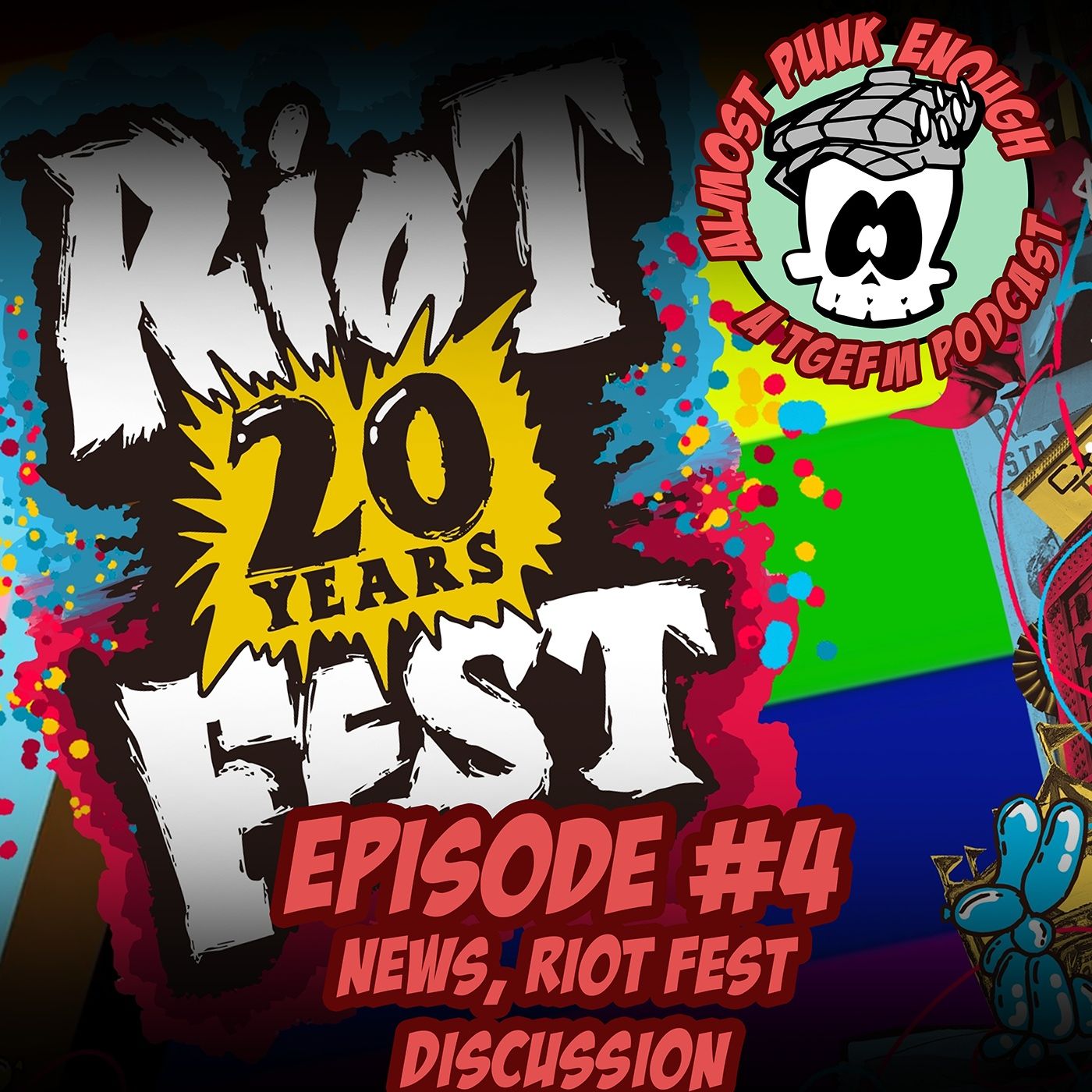 Almost Punk Enough ep. 4 - News and Riot Fest discussion