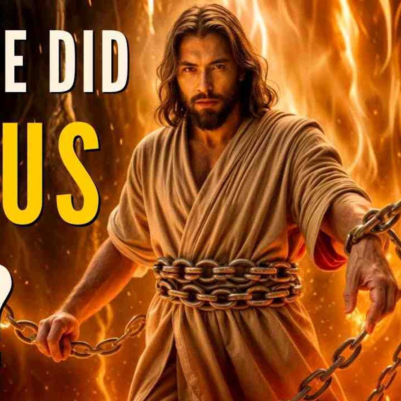 WHERE DID JESUS GO DURING THE THREE DAYS BETWEEN HIS DEATH AND RESURRECTION