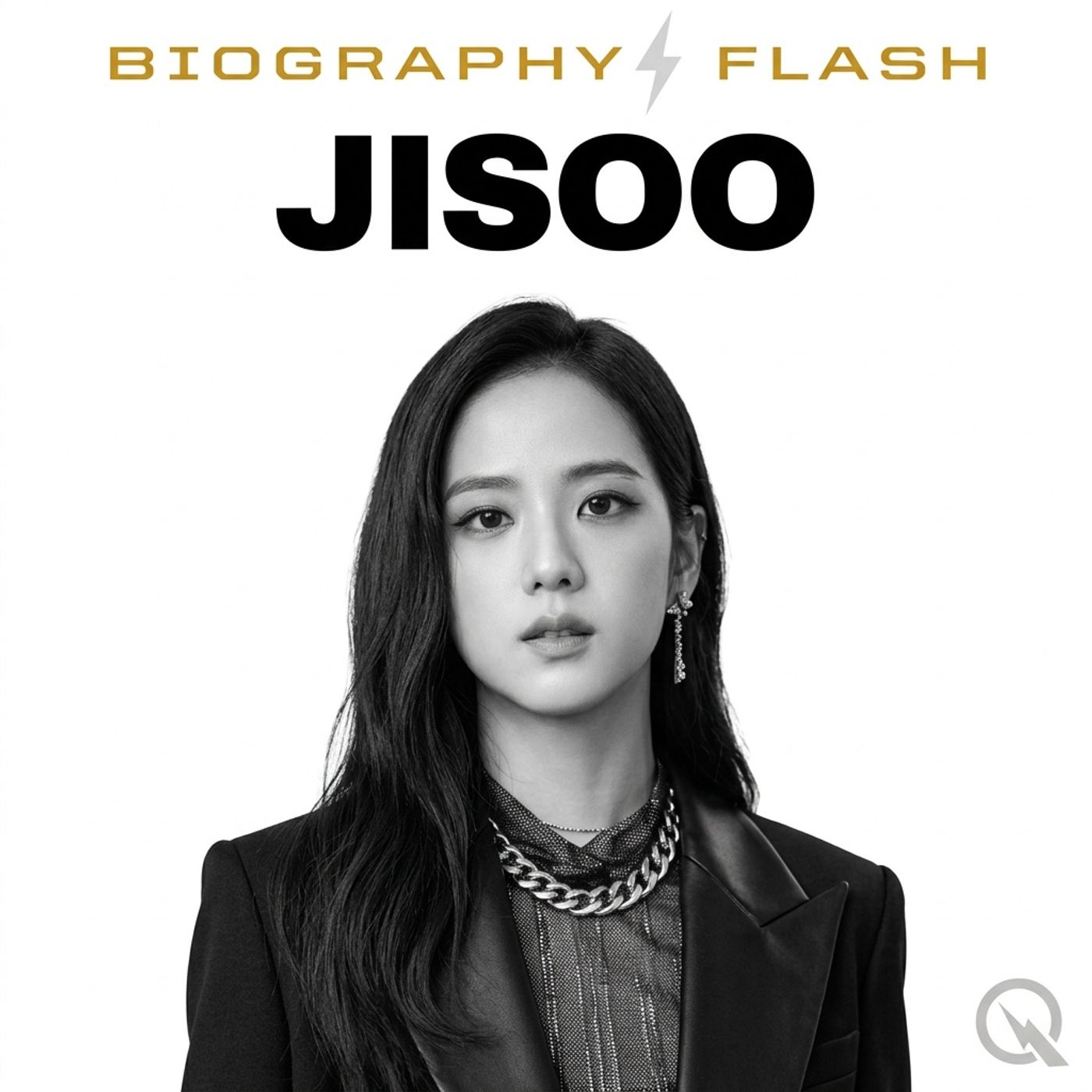 JISOO - Biography Flash cover