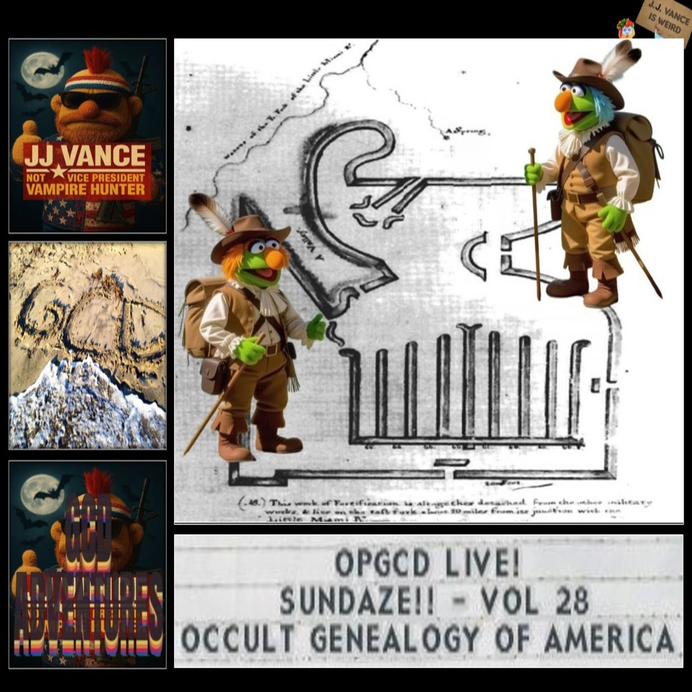 OpGCD Live! Sundaze!! - Vol 28 - More Occult Genealogy of America! - FREE PATREON PREVIEW