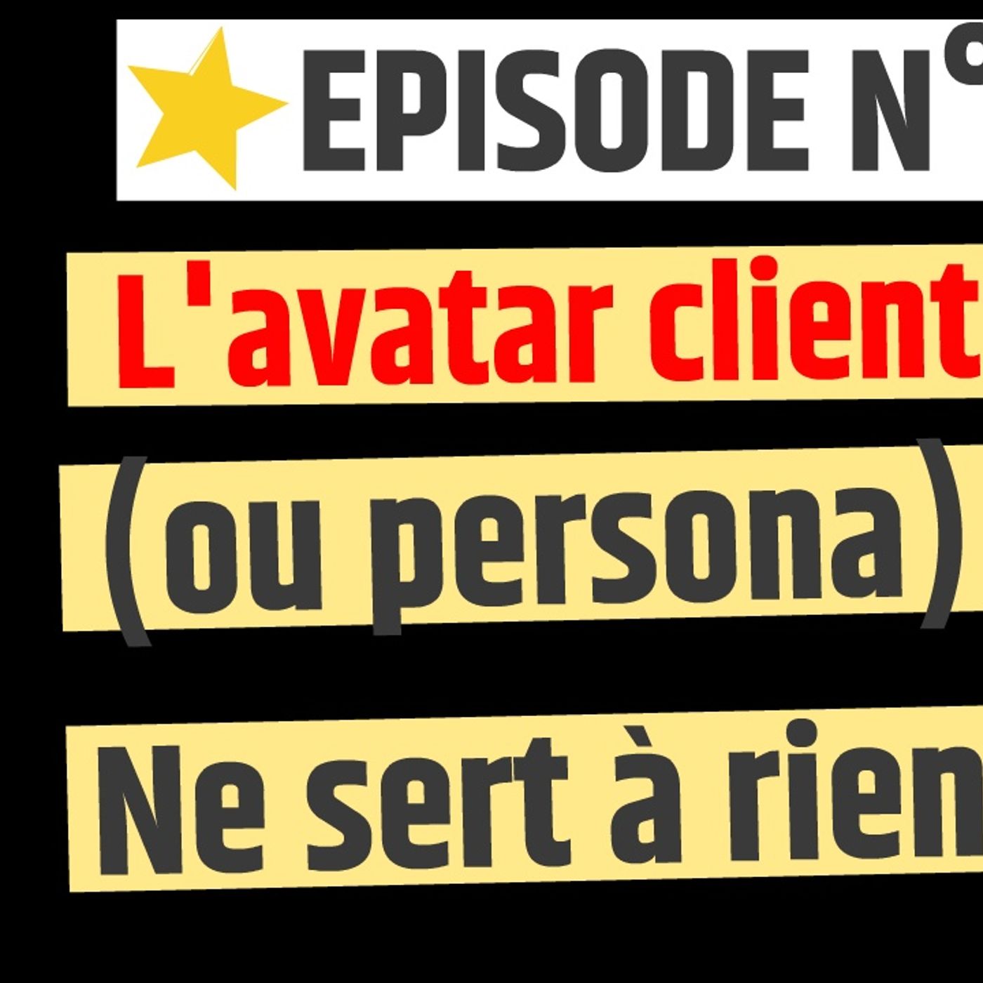 Web2fou.fr - L avatar client ne sert à rien episode artwork