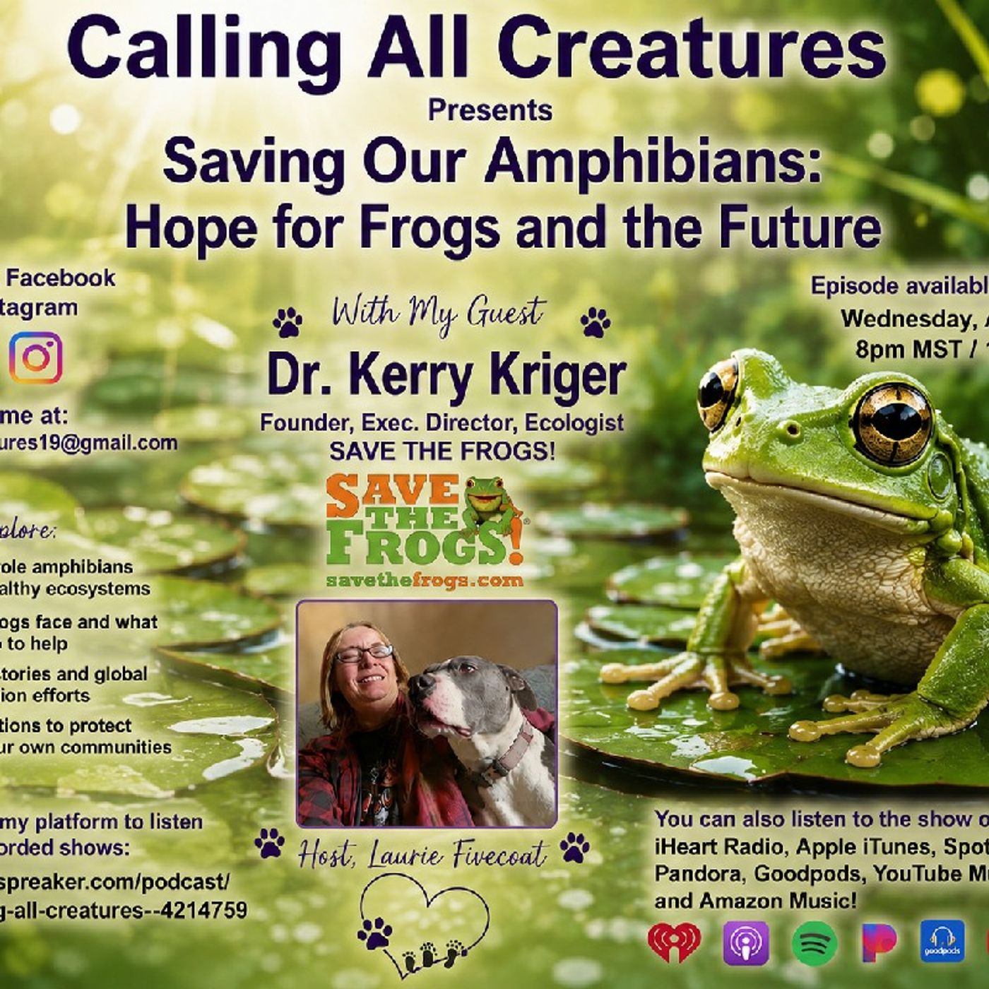 Saving Our Amphibians: Hope for Frogs and the Future.mp3 episode artwork
