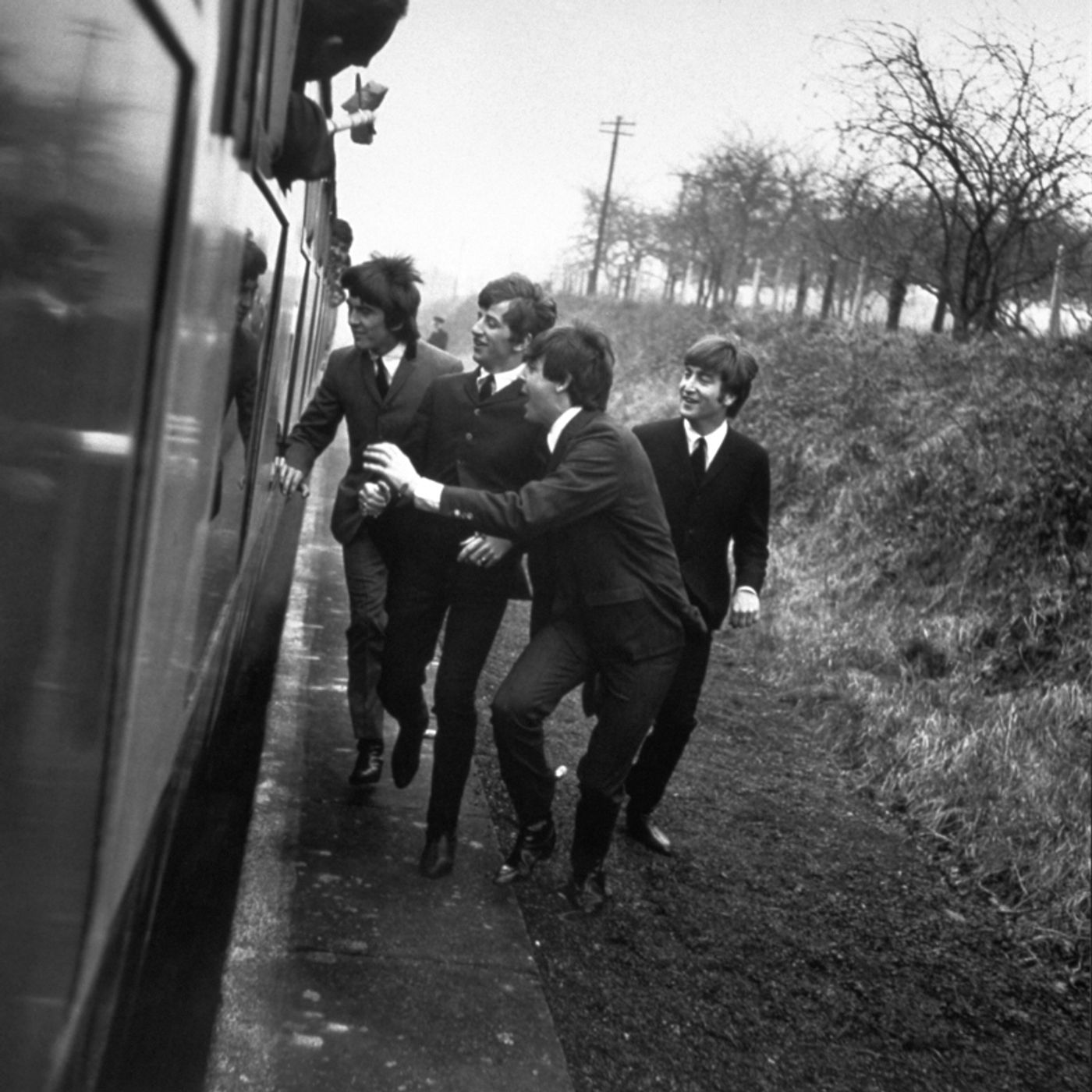 El Club de los Beatles: Se grabaron las escenas del tren de "A Hard Days Night" episode artwork