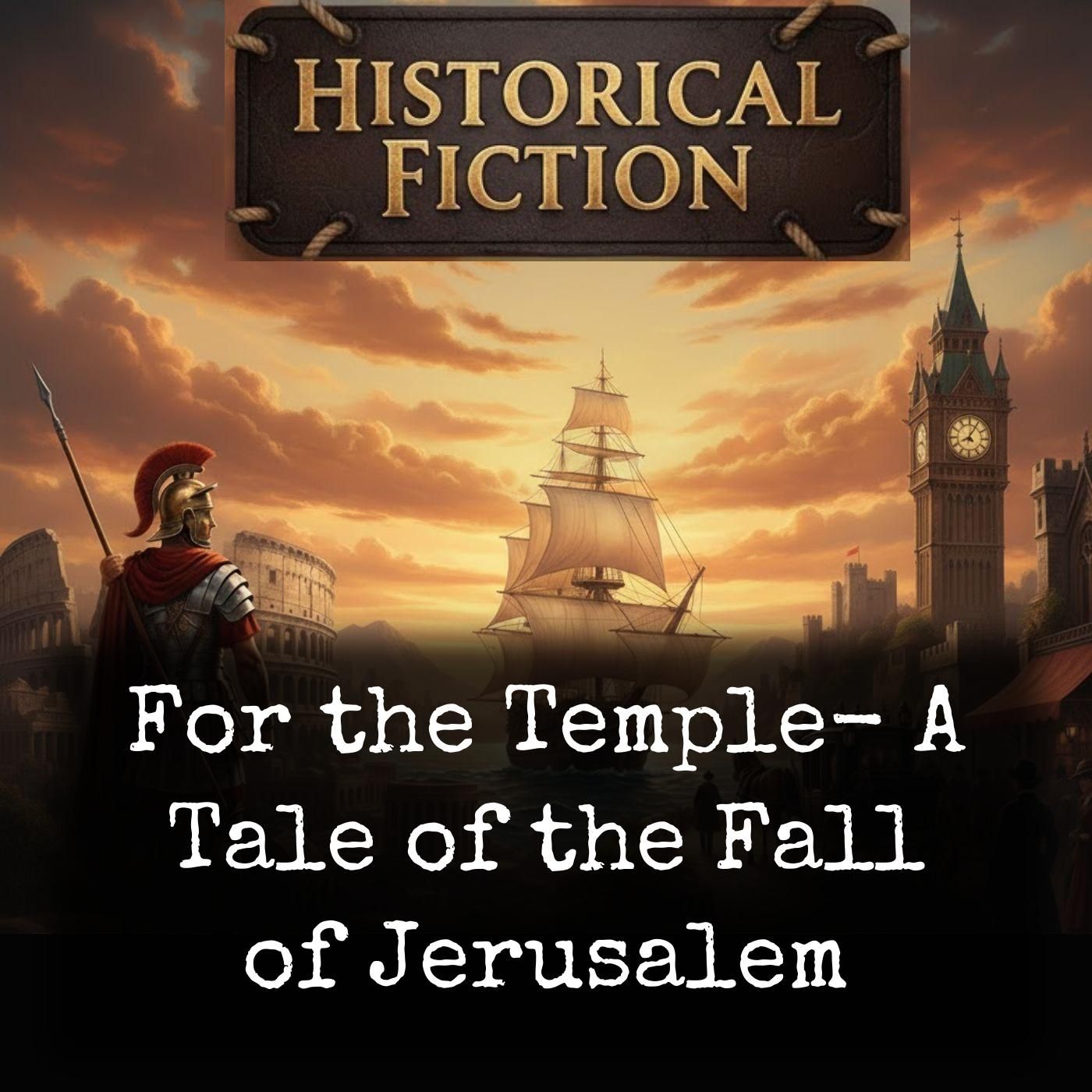 For the Temple- A Tale of the Fall of Jerusalem cover art