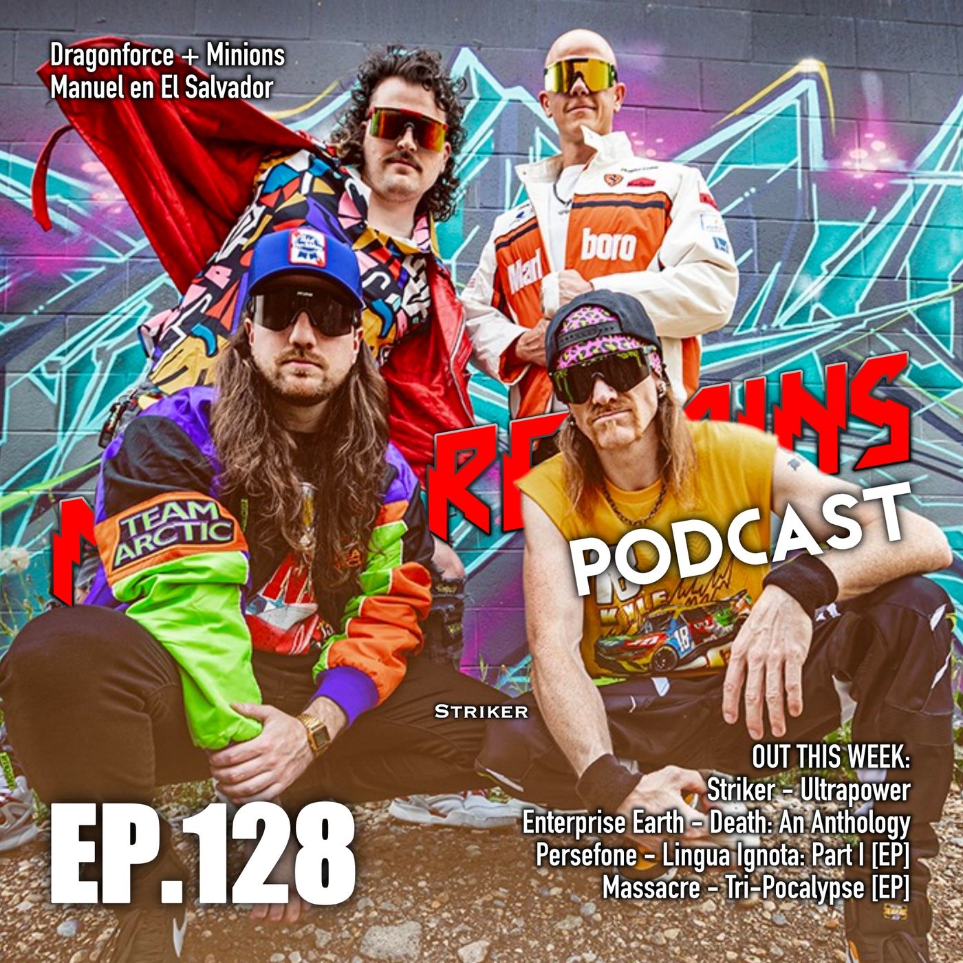 Desde El Salvador! Reseñas de Massacre, Persefone, Enterprise Earth, Striker [MRP128] episode artwork