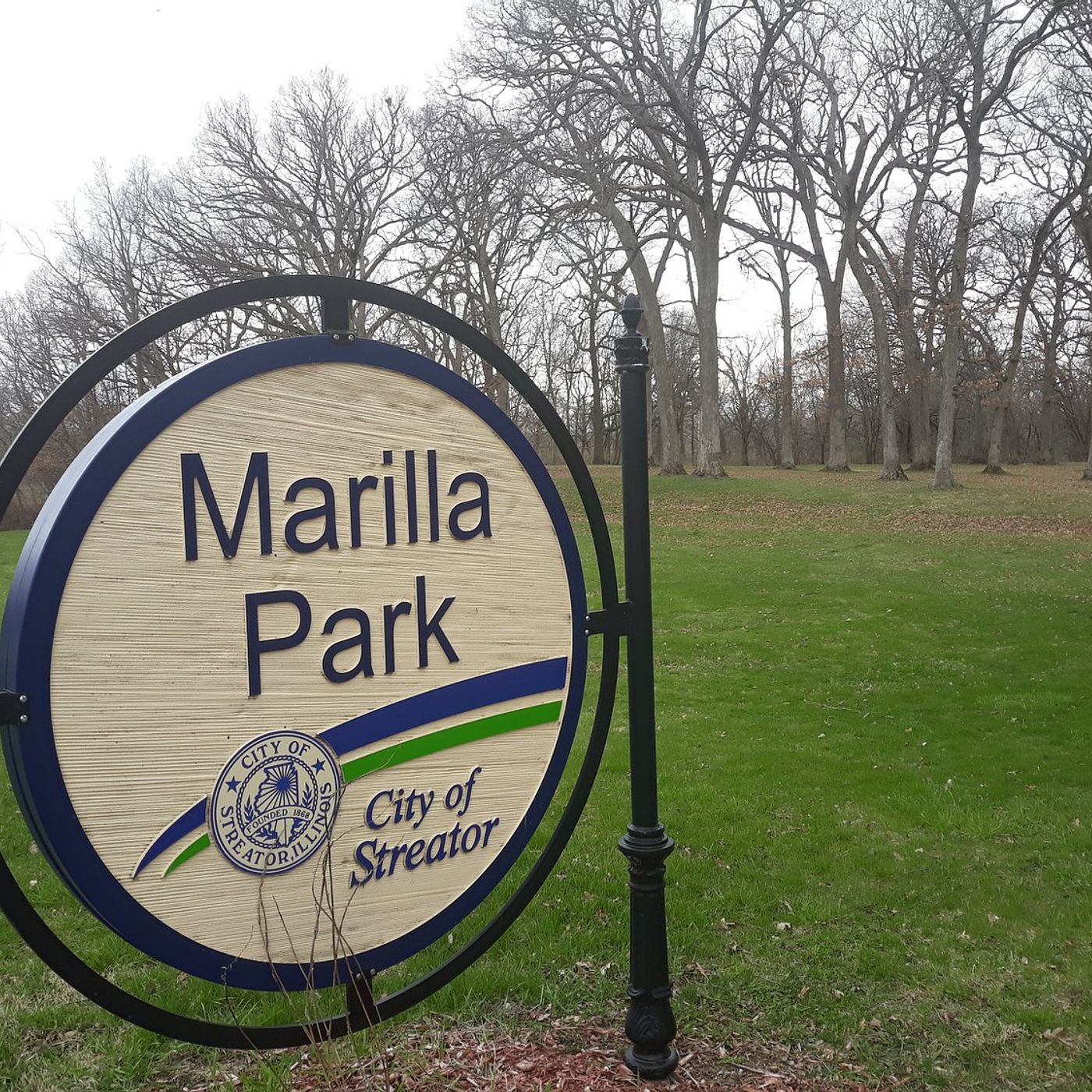 Marilla Park in Streator closed due to flooding episode artwork