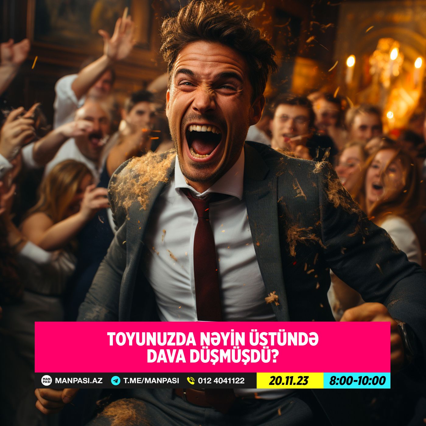 Toyunuzda nəyin üstündə dava düşmüşdü? 20.11.2023