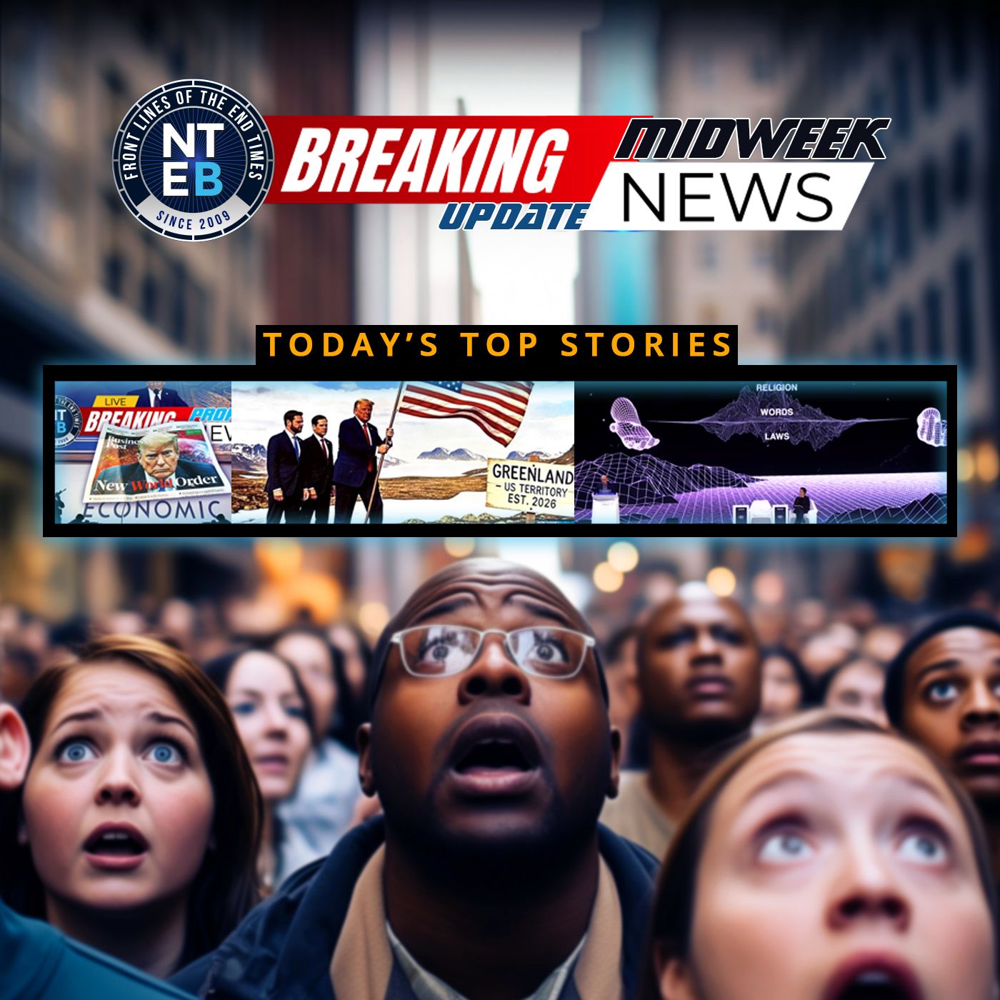 NTEB PROPHECY NEWS MIDWEEK UPDATE: Trump At Davos Backs Down On Greenland Takeover And AI Takeover