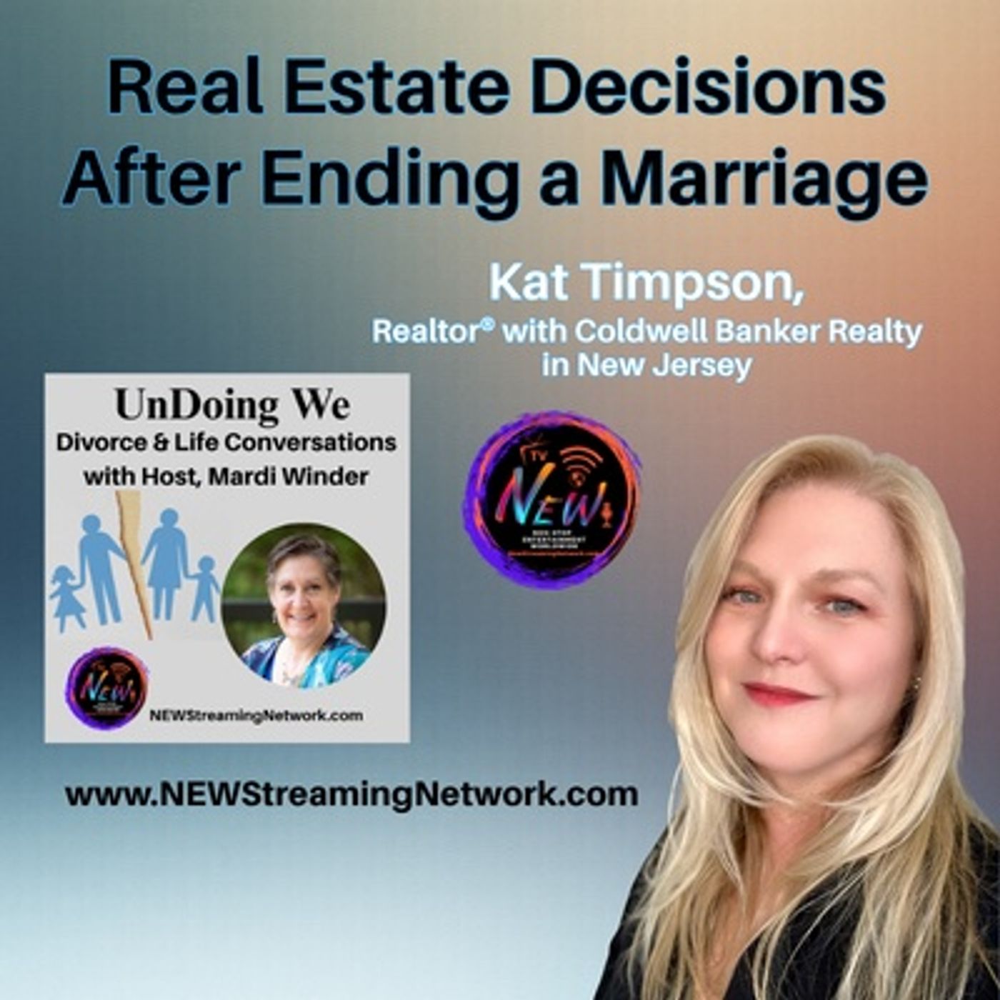 Real Estate Decisions After Ending a Marriage - Kat Timpson episode artwork