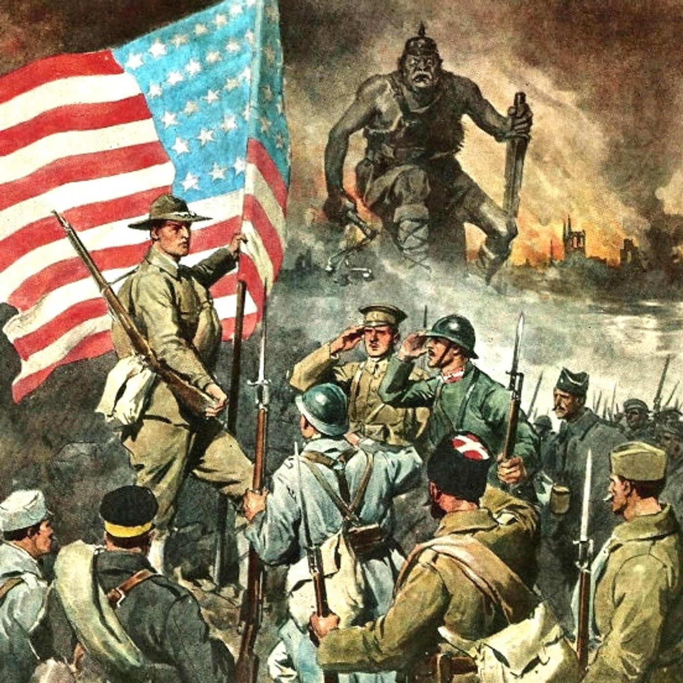THE US ENTERS THE WAR episode artwork