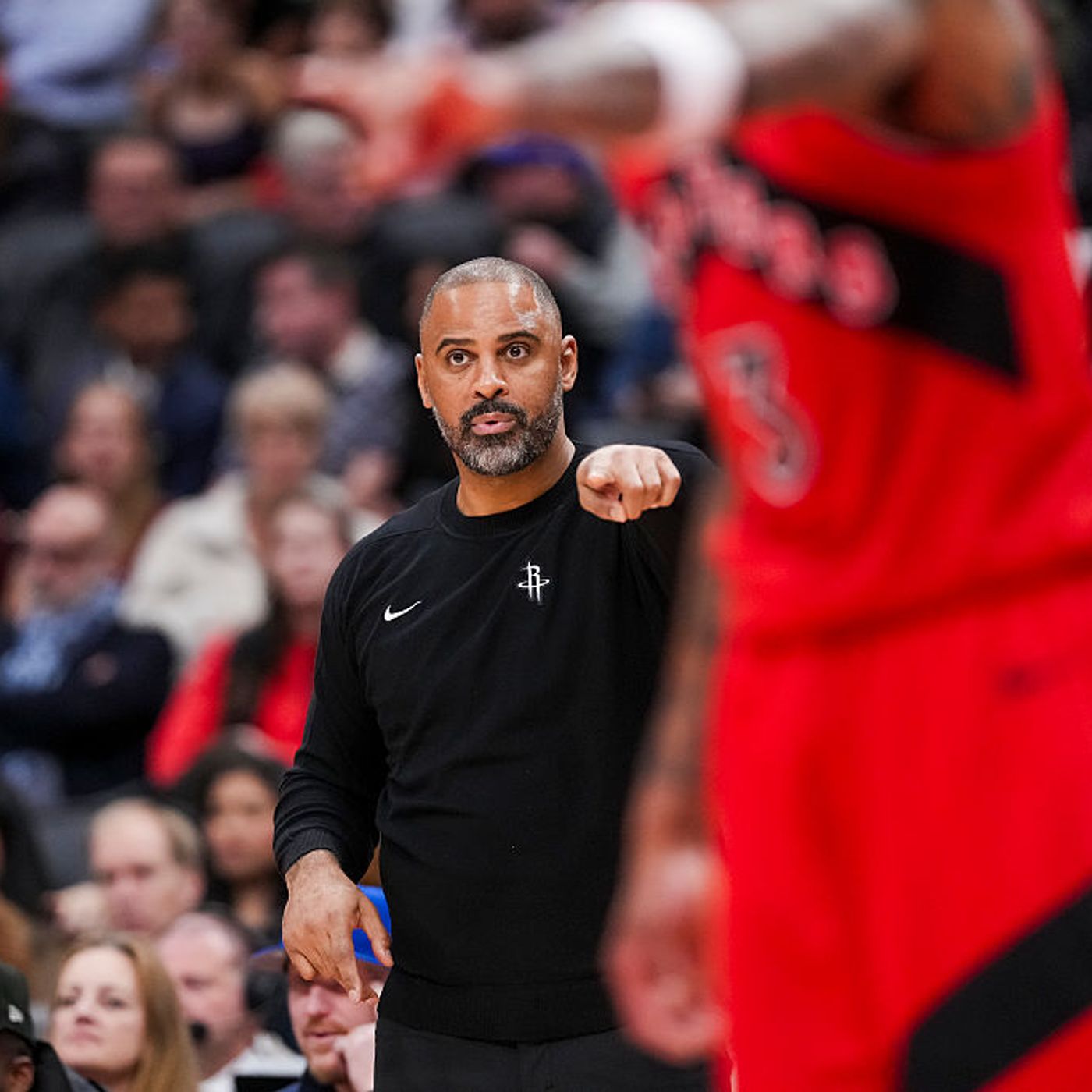 Head Coach Ime Udoka Joins Ahead of Match Up Vs Spurs