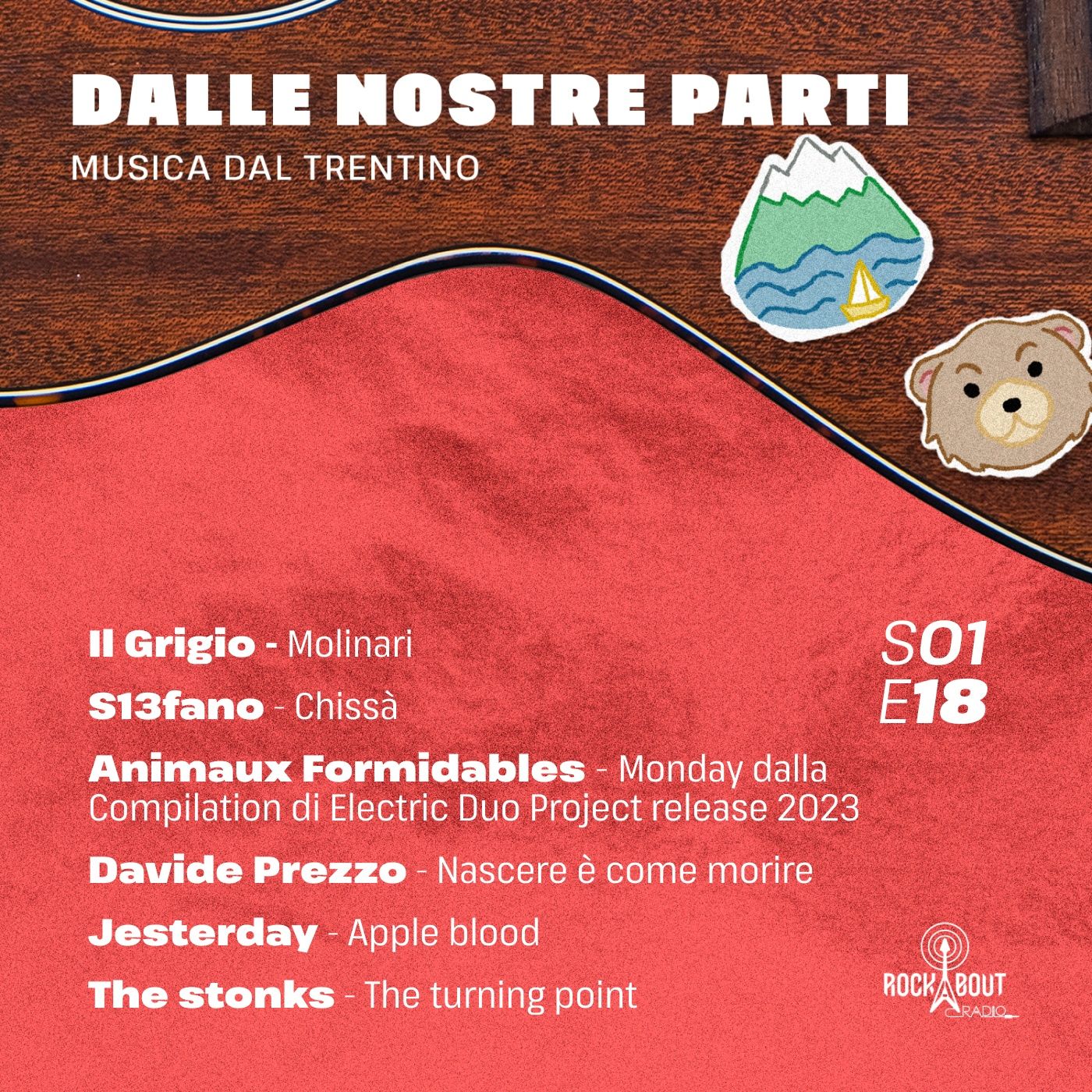 S02E18 - Il Grigio, S13fano, Animaux Fomidables, Davide Prezzo, Jesterday e the Stonks episode artwork