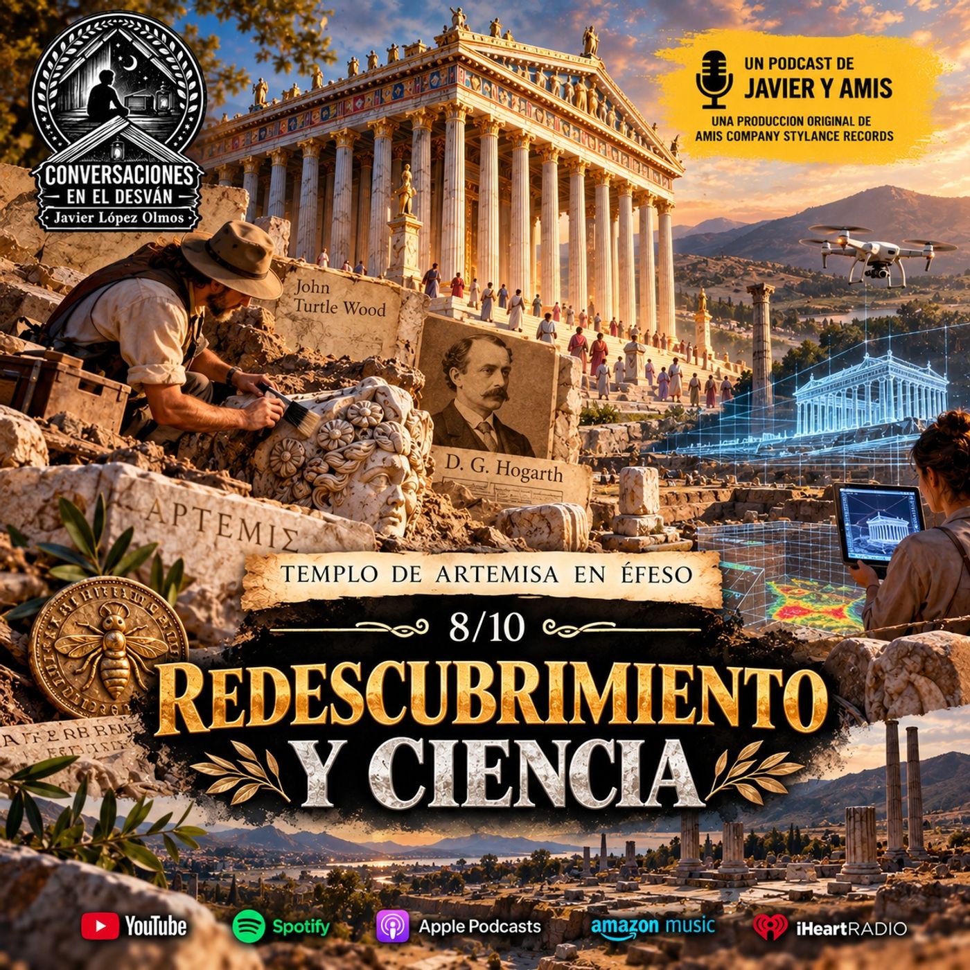 Las siete maravillas del mundo antiguo - Templo de Artemisa en Efeso - Redescubrimiento y ciencia 8/10 episode artwork