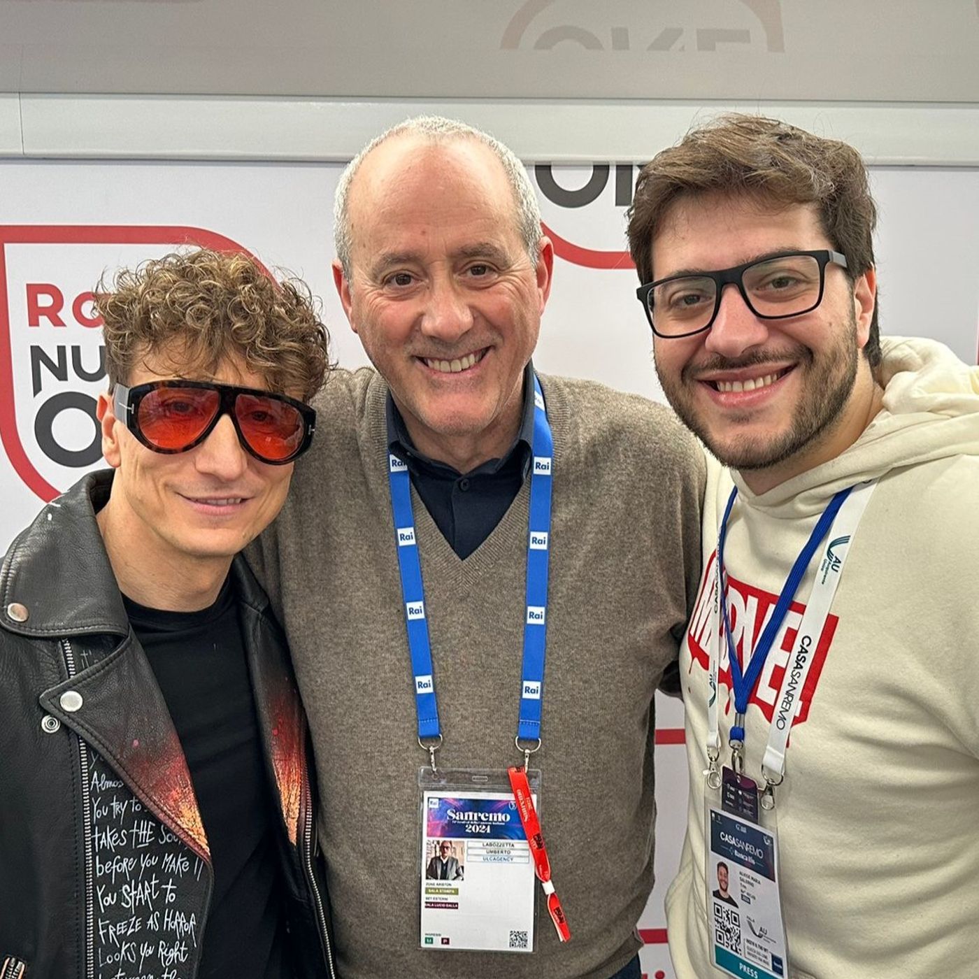 Sanremo 2024, Umberto Labozzetta: «Mi sento il Papa, mi fermano tutti» episode artwork