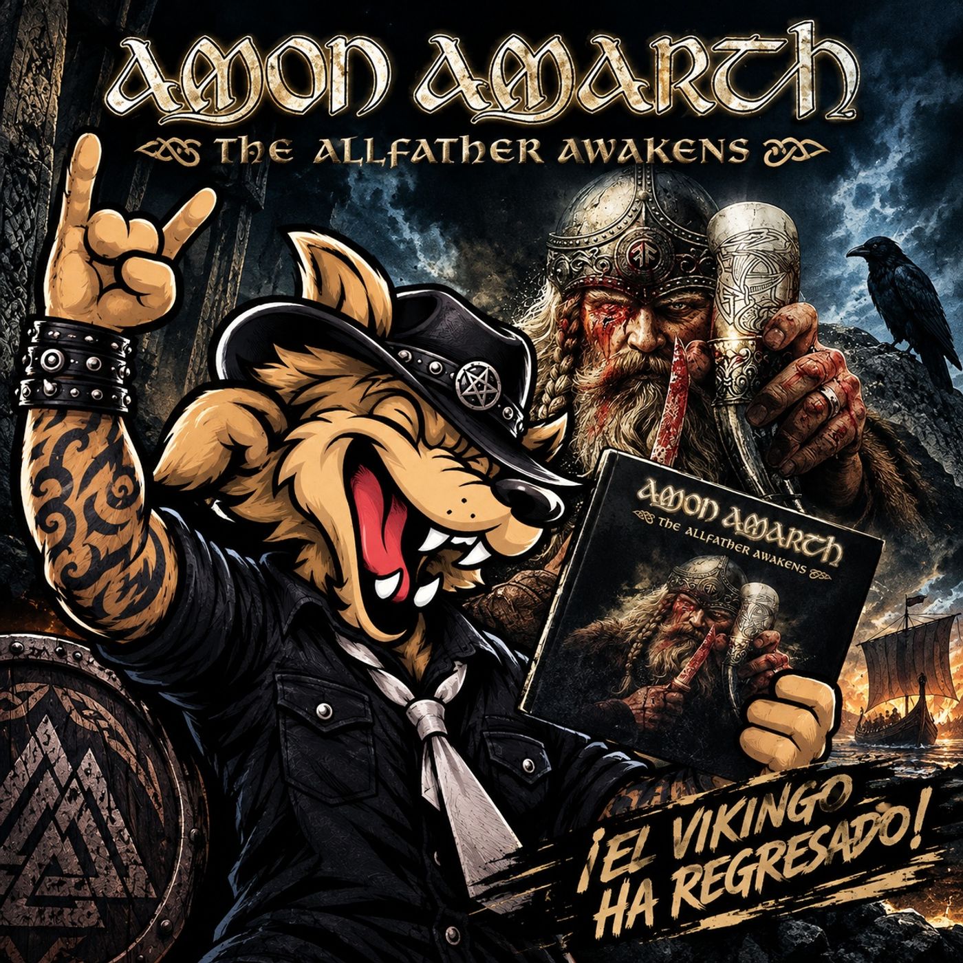 Alfathers Awakes mas de ese death vikingo de Amon Amarth episode artwork