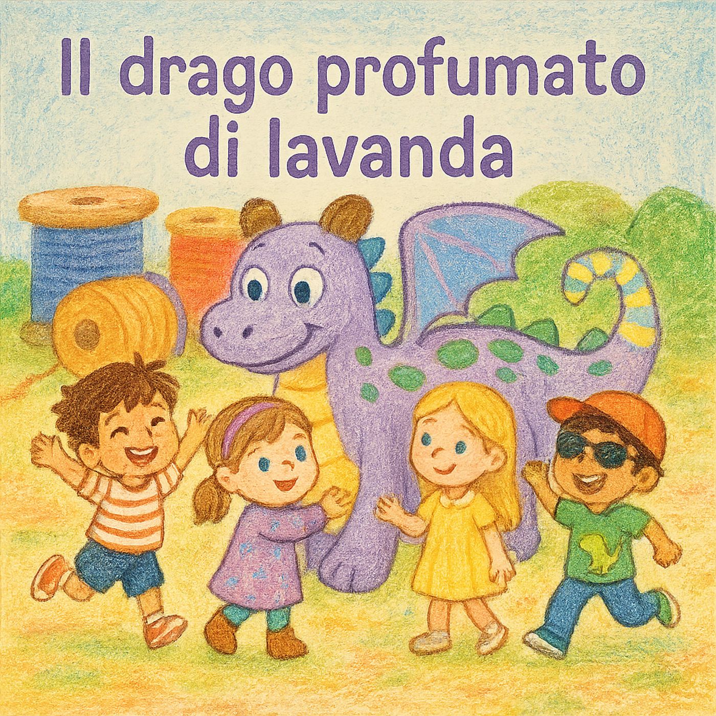 Il drago profumato di lavanda