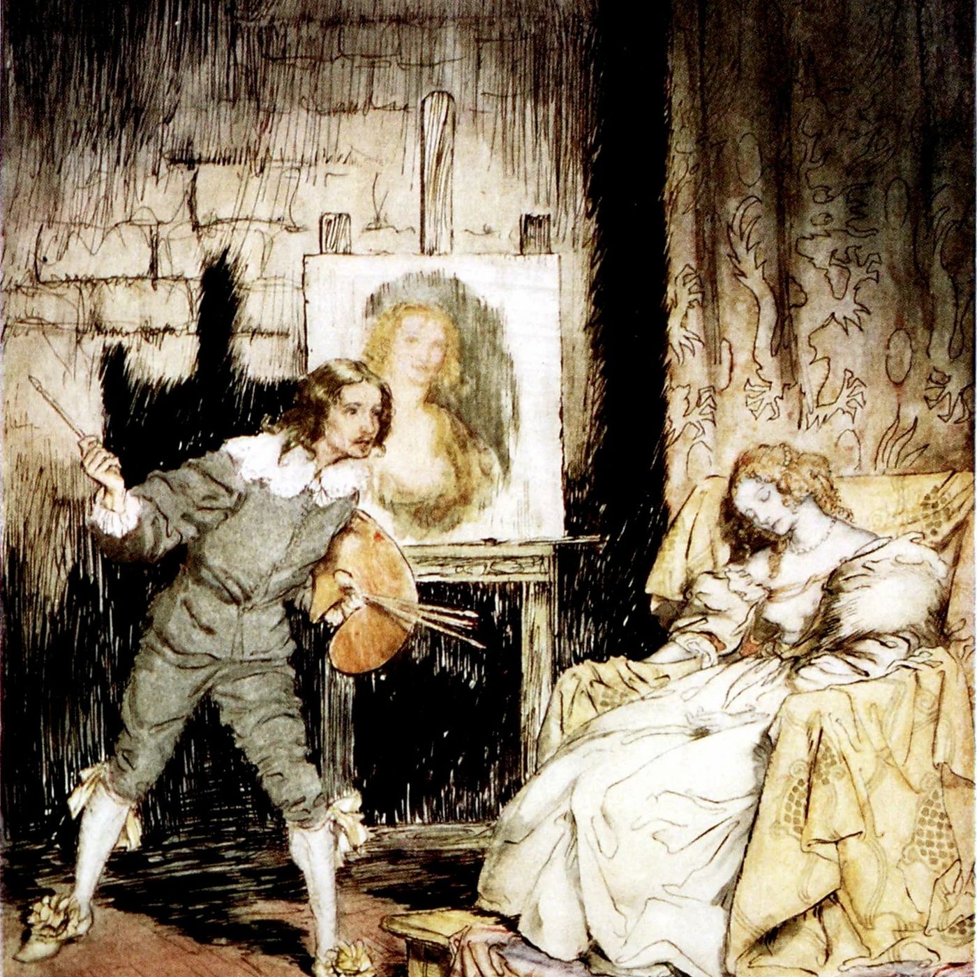 The Oval Portrait | Edgar Allan Poe Horror Stories episode artwork