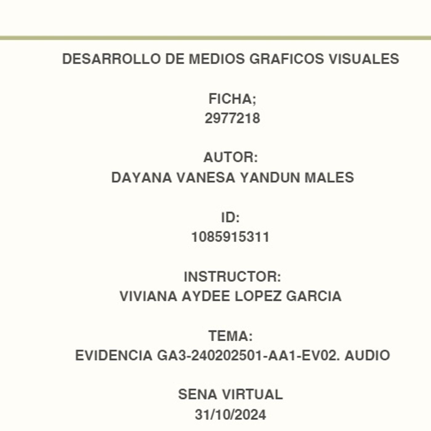 DESARROLLO DE MEDIOS GRAFICOS VISUALES podcast artwork