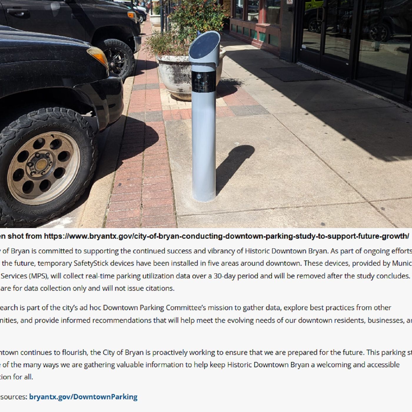 City of Bryan collecting more data about downtown parking episode artwork