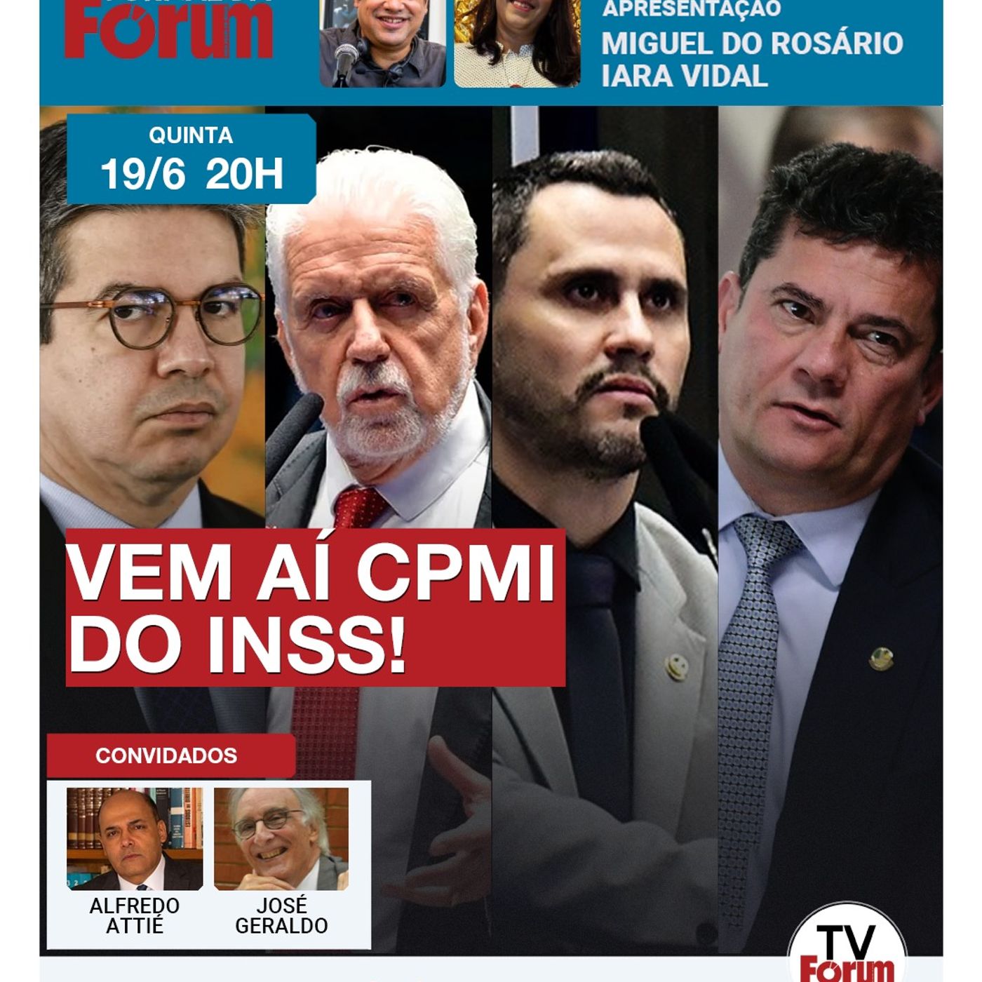 Governo e oposição se preparam pra nova batalha | Trump pode atacar Irã | Jornal da Fórum | 19.06.25v episode artwork