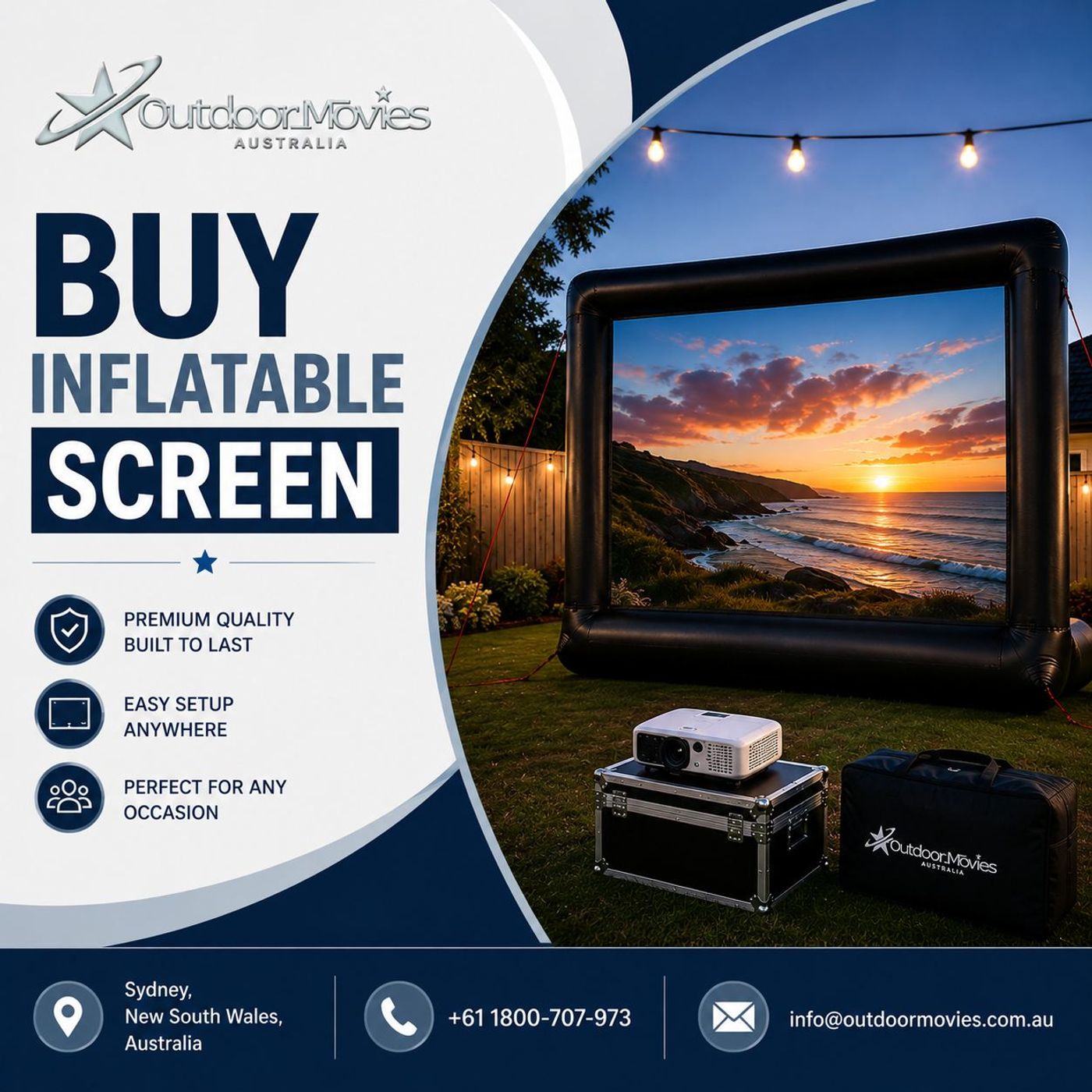 Buy Inflatable Screen for Outdoor Events and Movie Nights in Sydney episode artwork