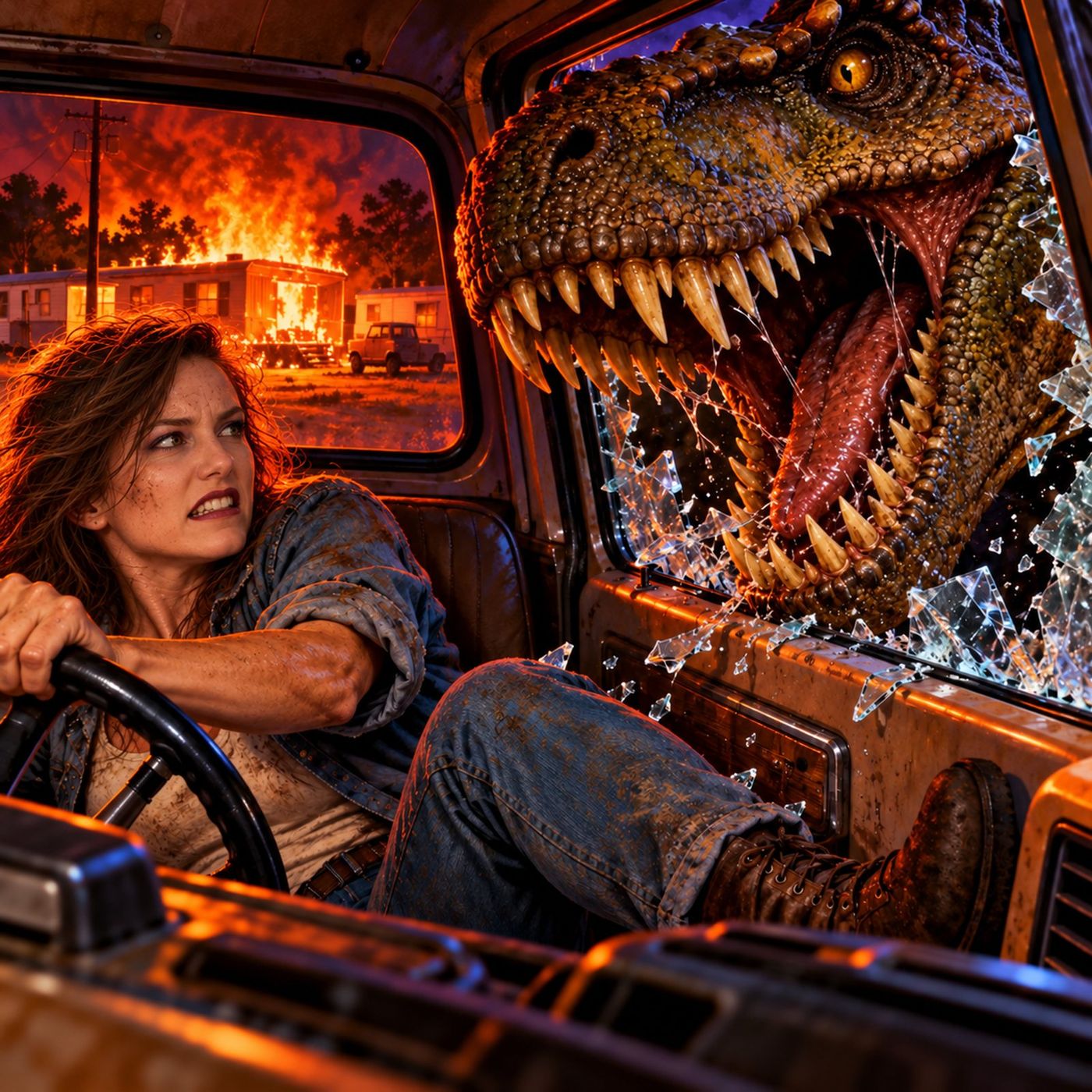 Night of the Tyrants | T. Rex Horror at a Missouri Meth-Lab Trailer Park