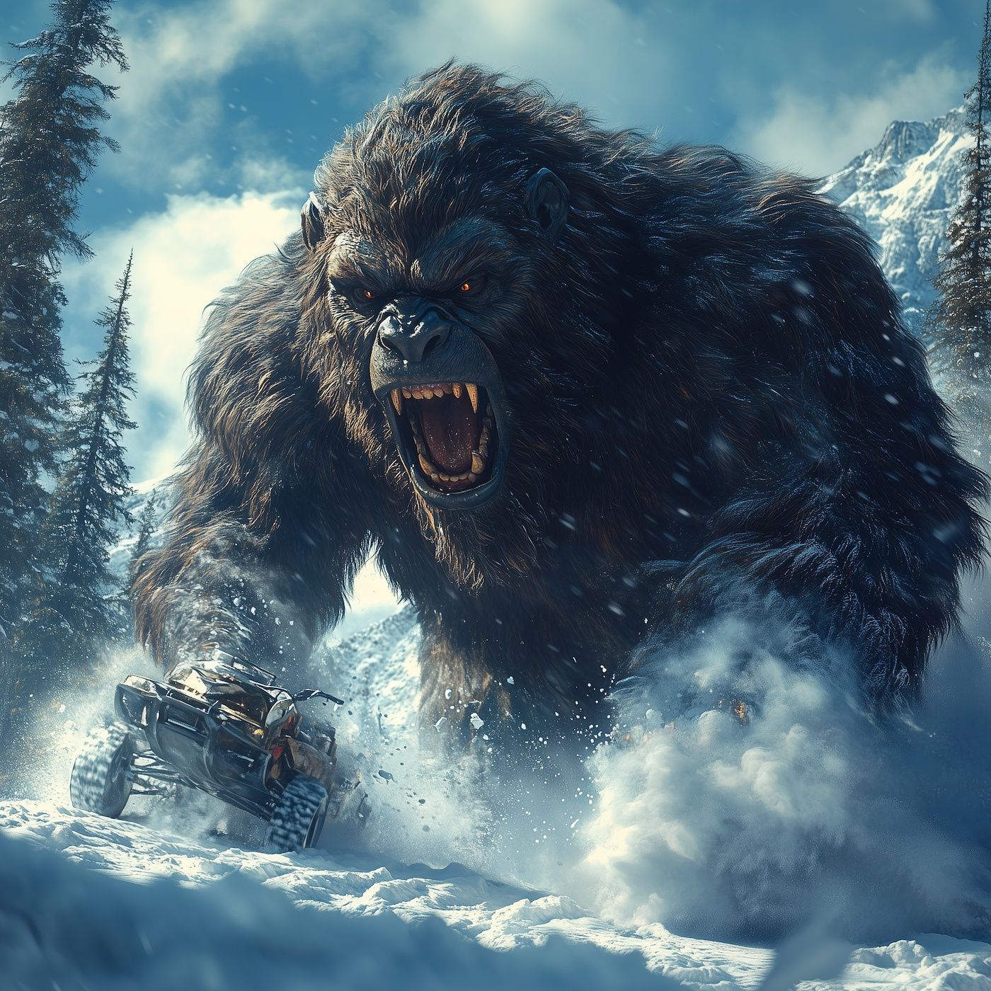 SO EP:599 Bigfoot Destroyed My Snowmobile!