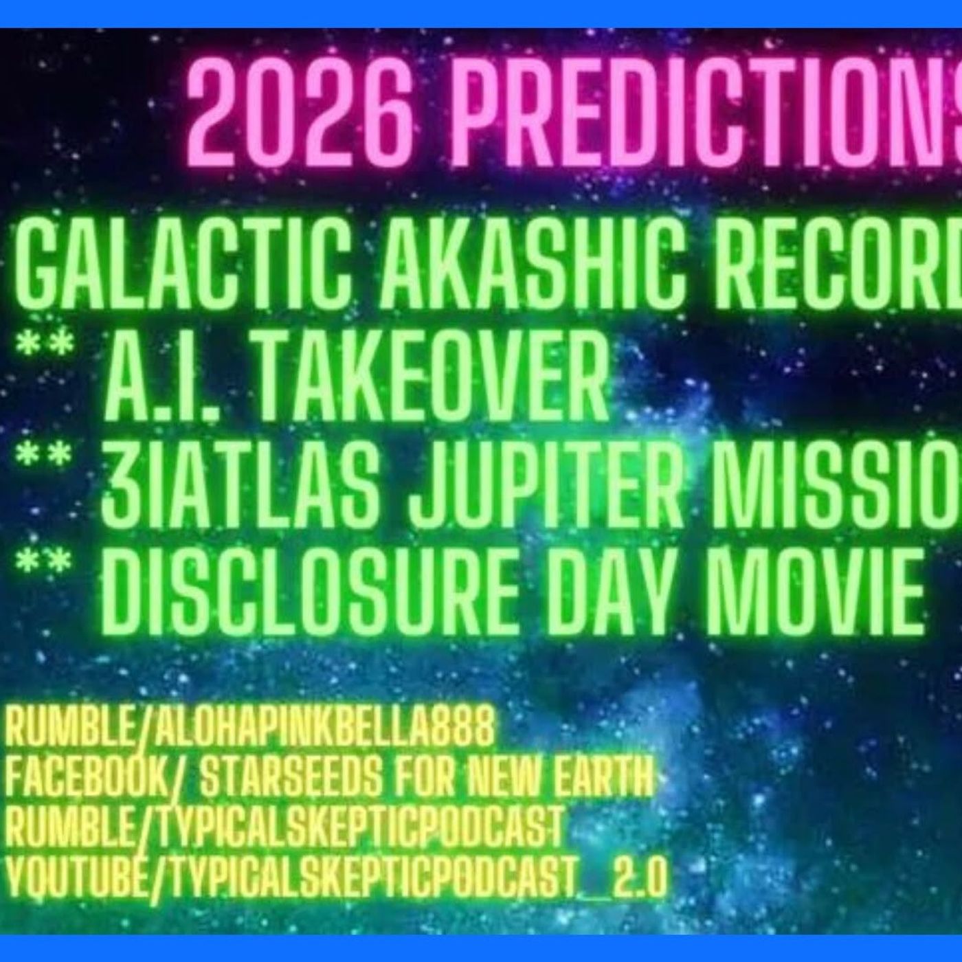 2026 Predictions • Galactic Akashic Records • • Disclosure Day - Pink Bella - TSP # 2380