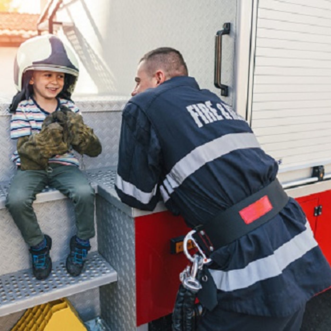 (Joke of the Day) Fireman has a suggestion for a four-year-old dreaming of becoming a firefighter some day episode artwork