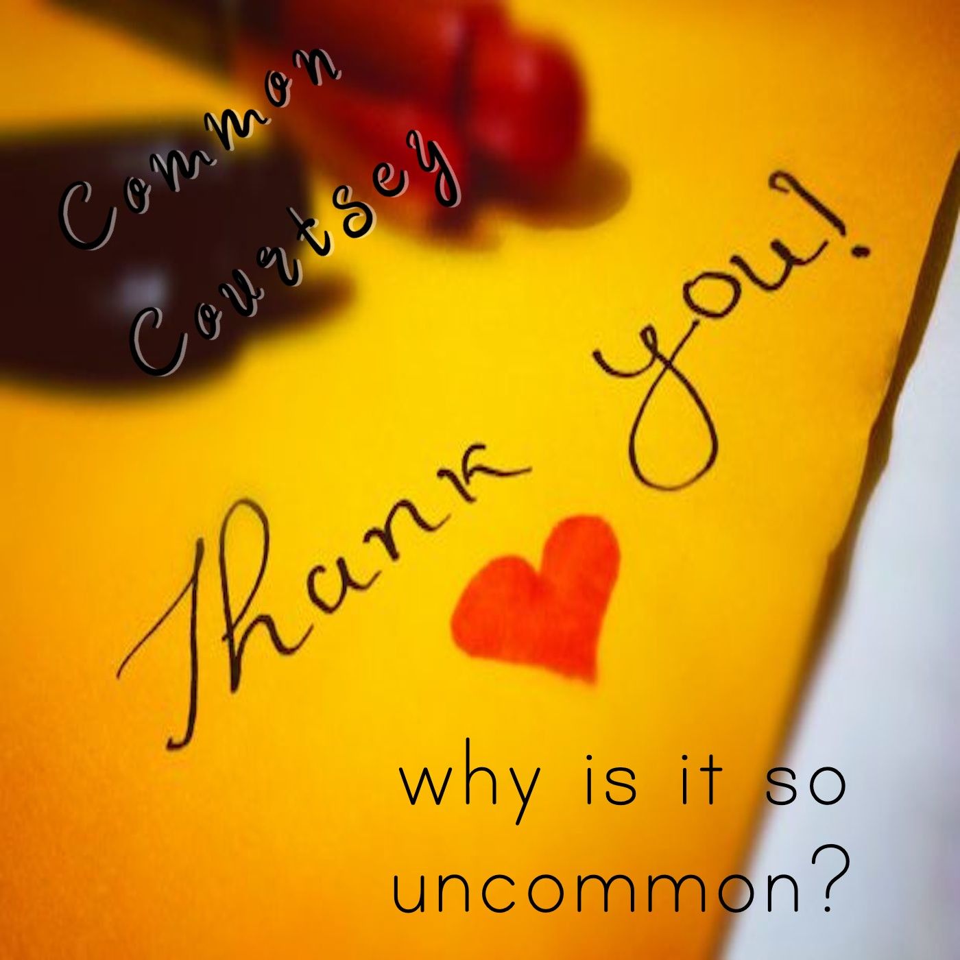 common courtesy episode artwork