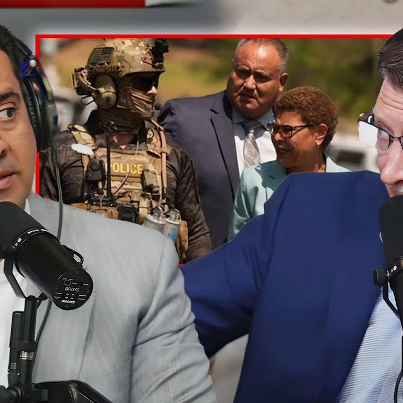 "ICE Must Go NOW!" - Los Angeles Mayor Karen Bass halts an ICE raid on a...