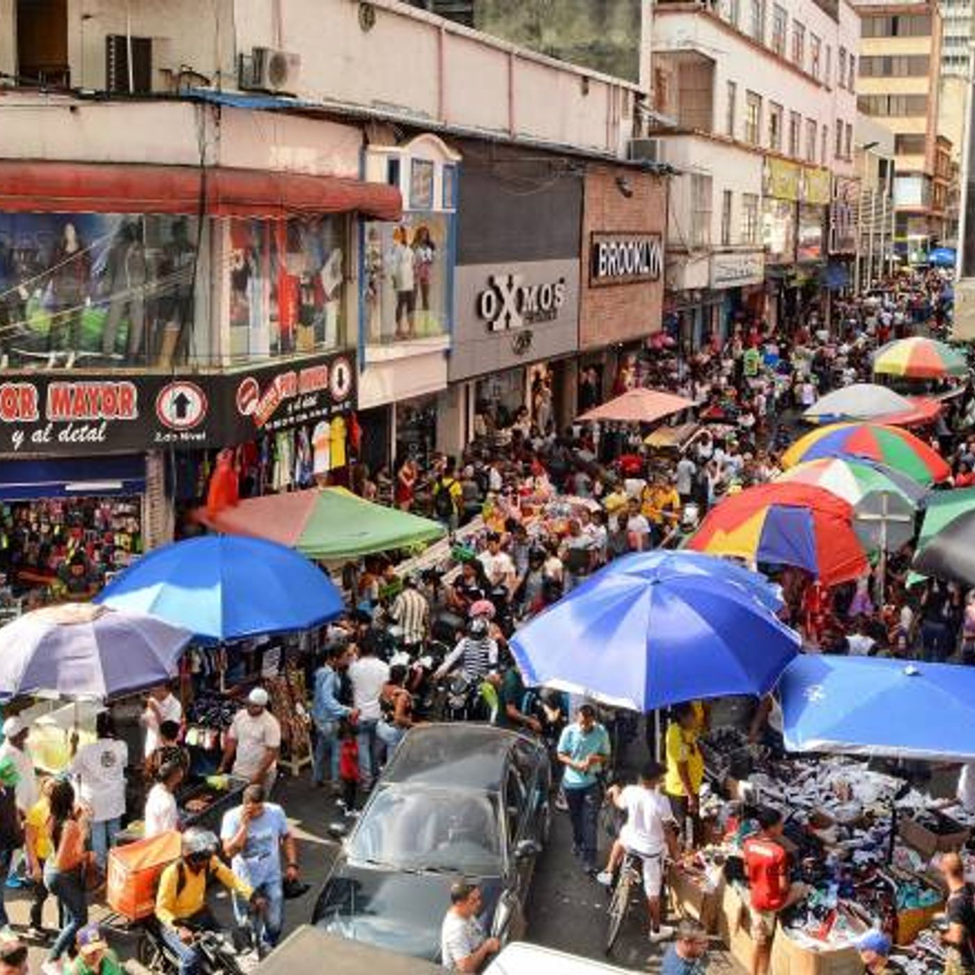 Ventas ambulantes en Guatemala.