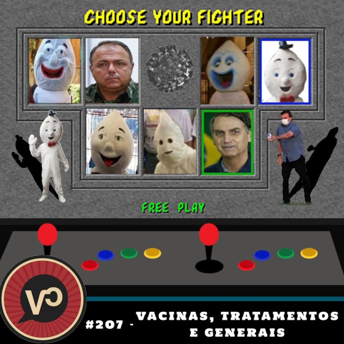 #207 - Vacinas, "tratamentos" e generais - com João Alho