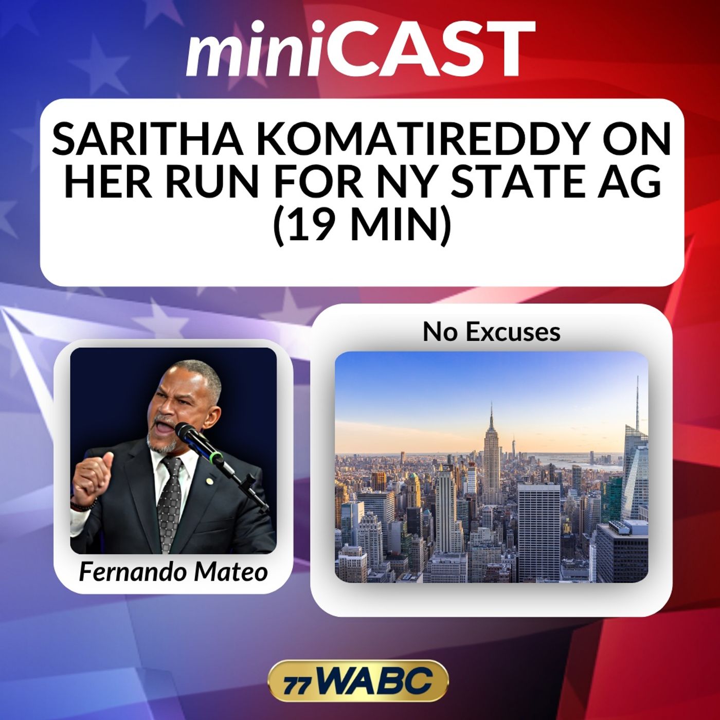Saritha Komatireddy On Her Run For NY State AG (19 Min) episode artwork