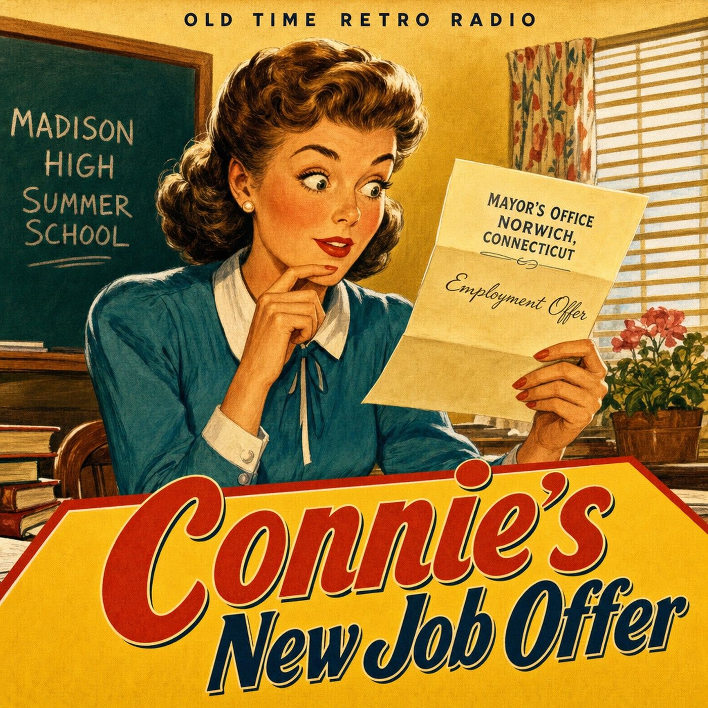 Our Miss Brooks - "Connie's New Job Offer" (1949) episode artwork