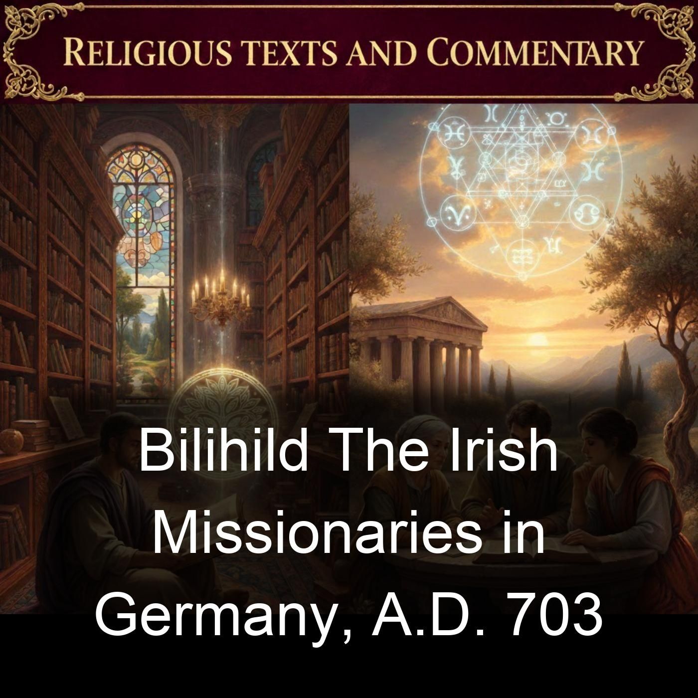 Bilihild The Irish Missionaries in Germany, A.D. 703 cover art