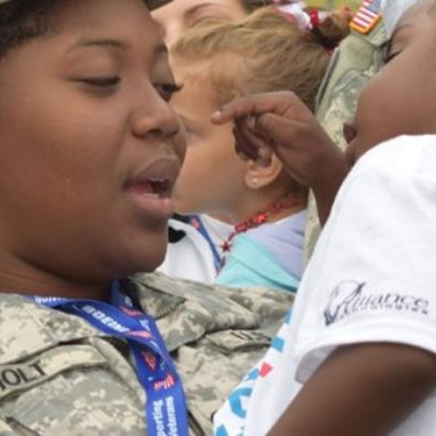 iHeart Jade Harrell w/ America’s Biggest Birthday Party Saluting the Troops