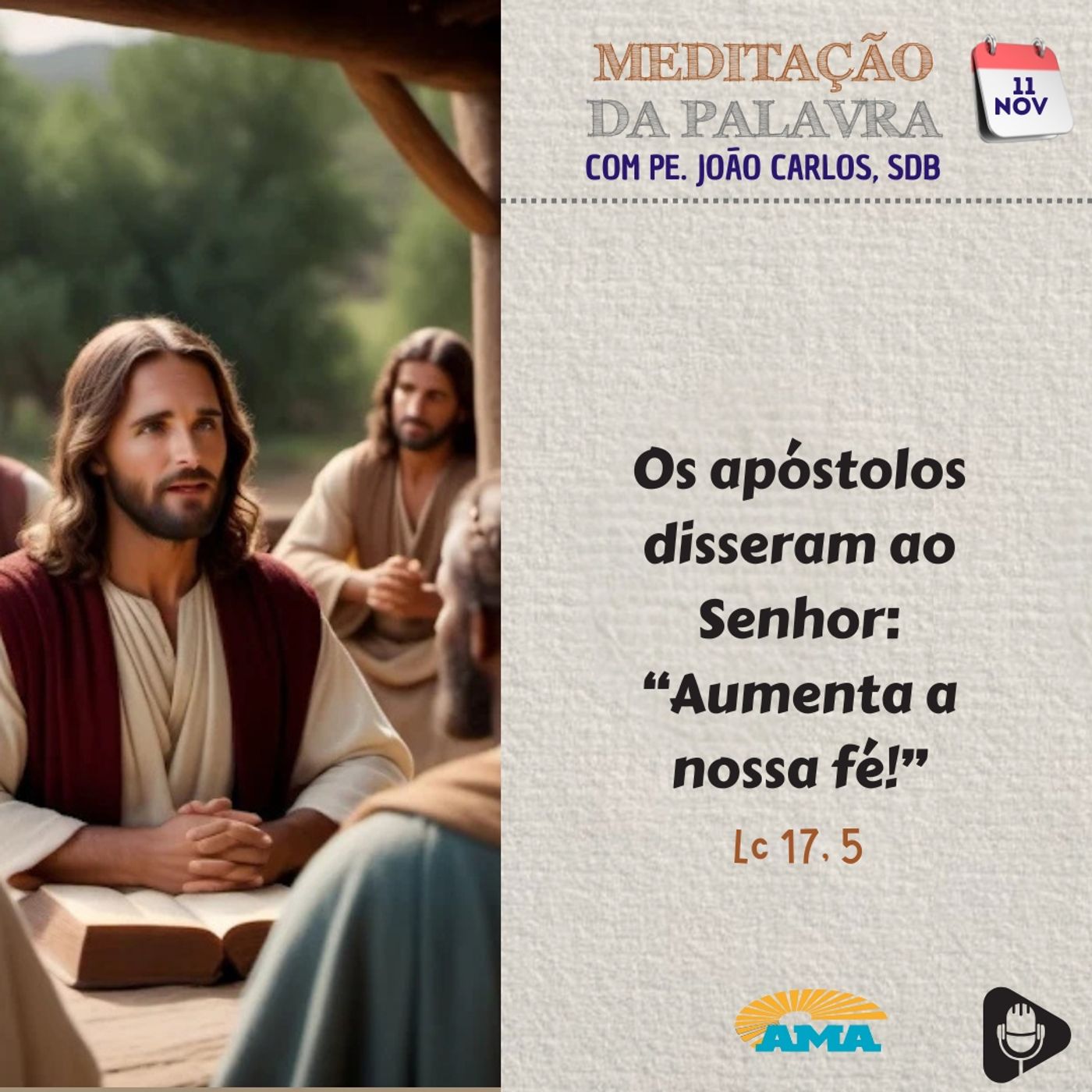 11 de novembro de 2024 - Meditacao da Palavra do Senhor (2)