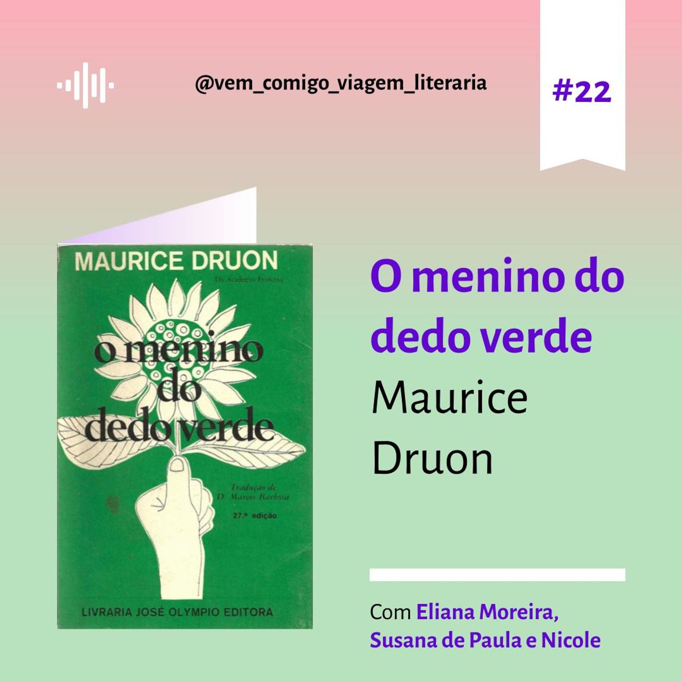 Vem comigo: uma viagem literária