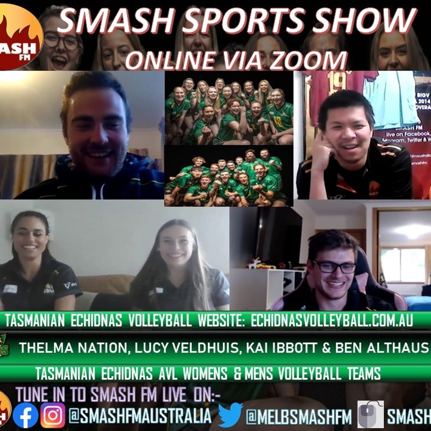 SSS10THYR: Tasmanian Echidnas Volleyball Interviews 141123