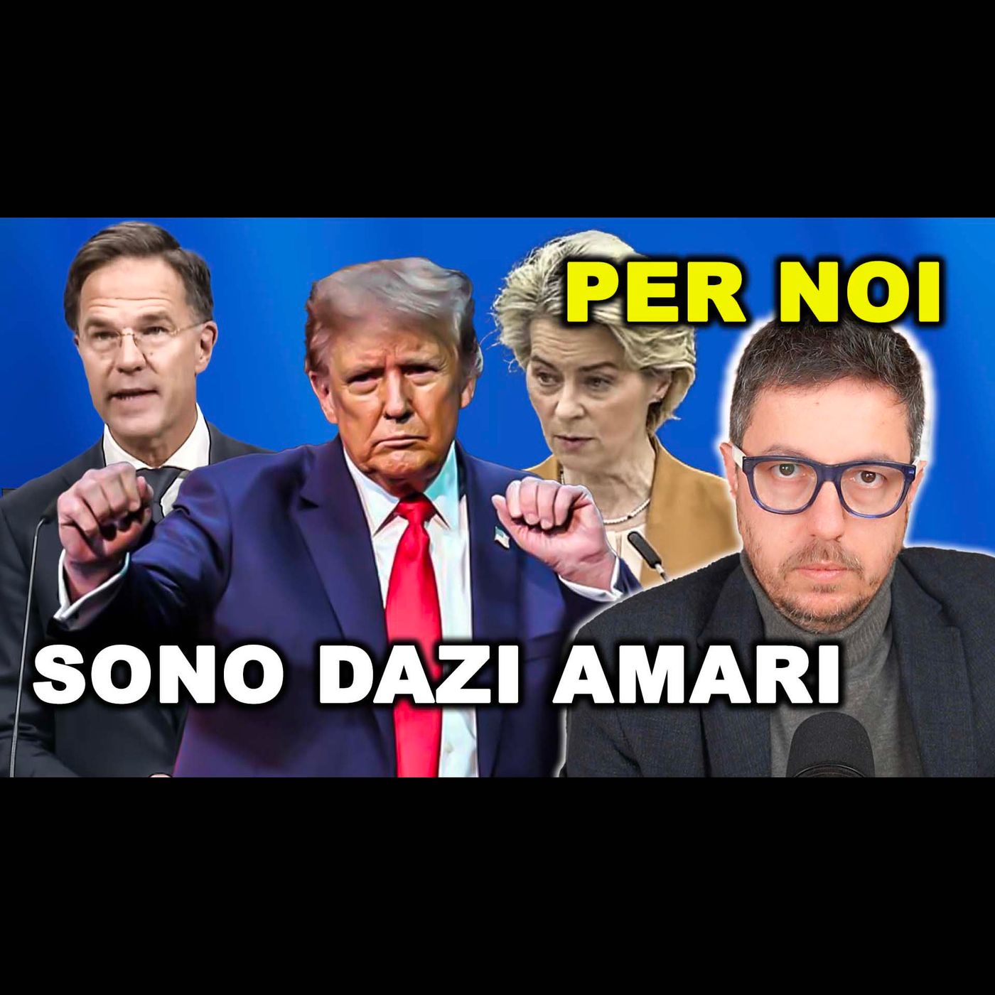LA “DEMOCRAZIA” DELLA GUERRA e dei dazi di TRUMP