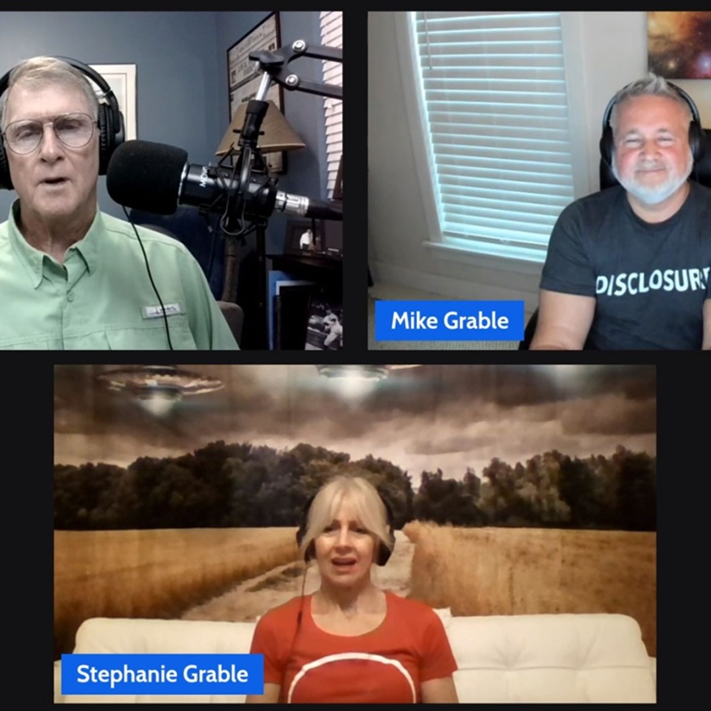 Larry Lawson Interviews - STEPHANIE & MIKE GRABLE - UFOs