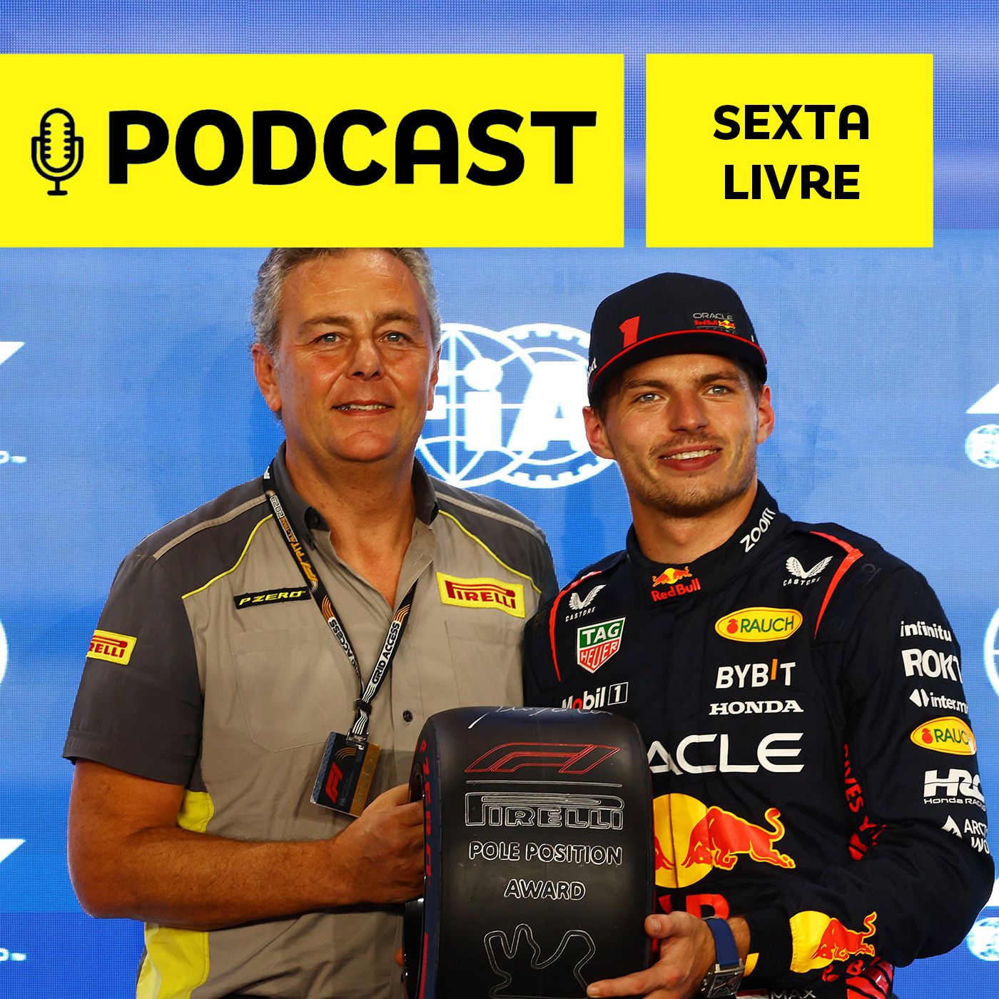 Podcast Sexta Livre - MAx pole Domingo ! McLarens têm voltas deletadas, Sainz/Pérez eliminados. Stroll mal, Aston vendida? episode artwork