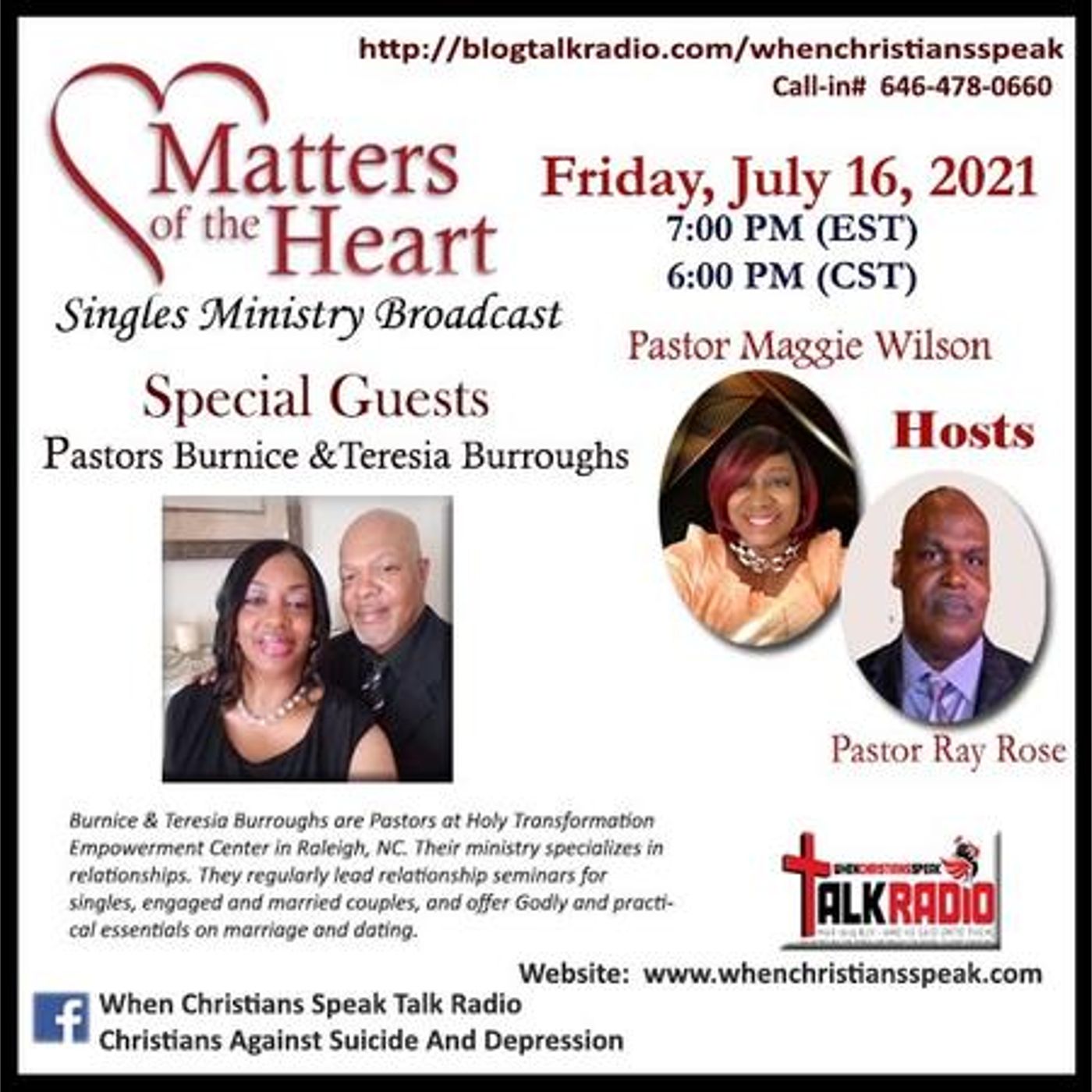 When Christians Speak Talk Radio Network