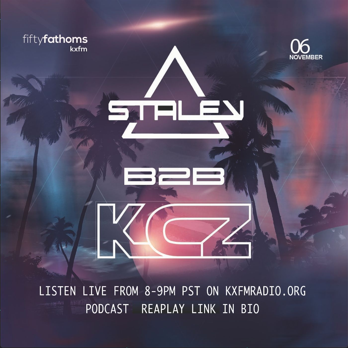 STALEY & KCZ B2B LIVE KXFM RADIO