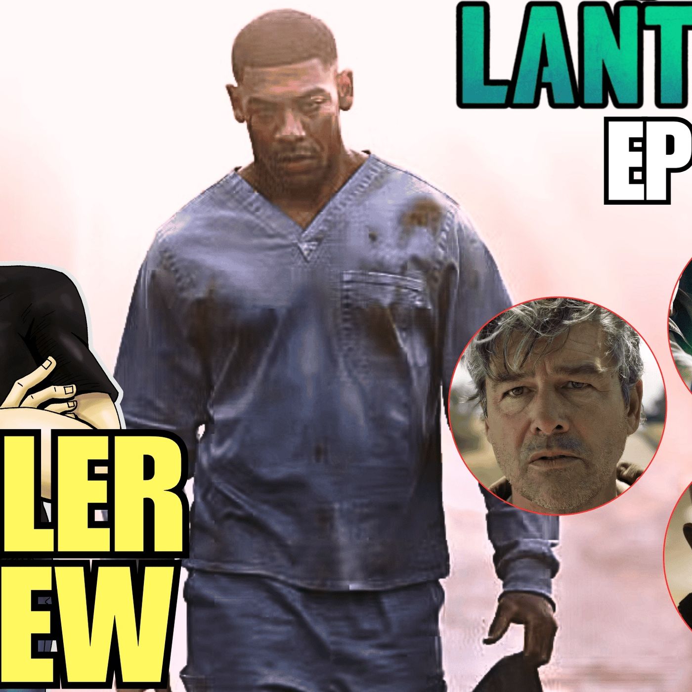 LANTERNS Ep 1x5 Spoiler Review, Manhunter, Hal vs John Stewart, Antaan, Easters Eggs | DC
